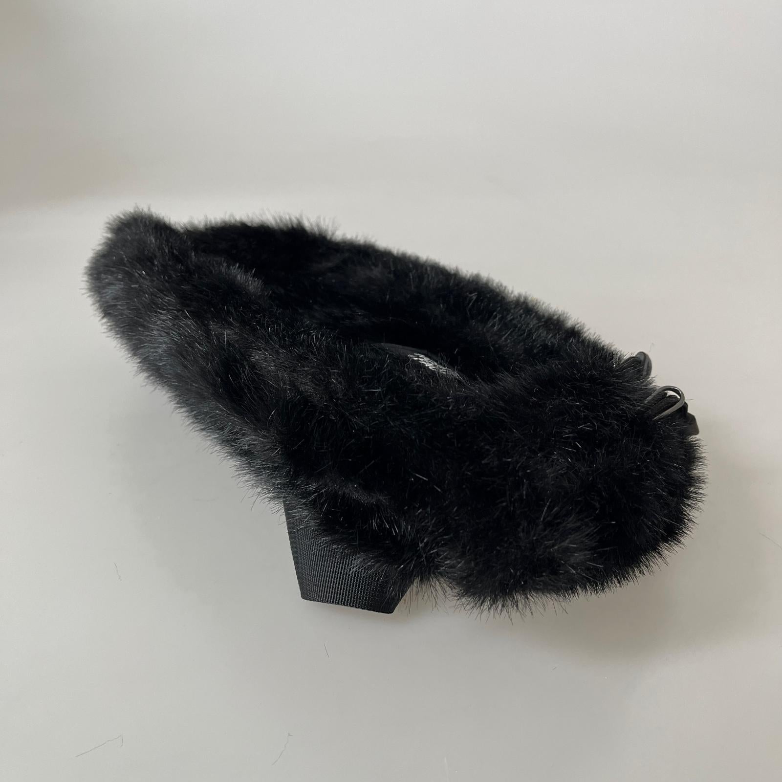 ショルダーバッグ The North Face 20AW FAUX FUR WAIST BAG ブラック