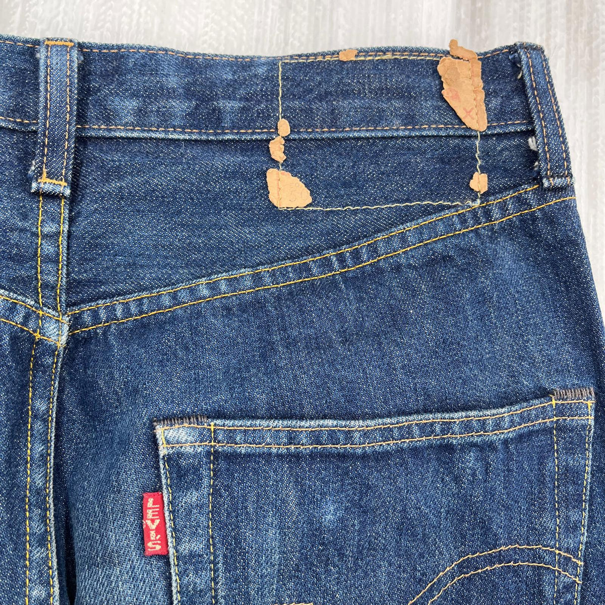 デニムパンツ LVC BIGE 赤耳 ネイビー