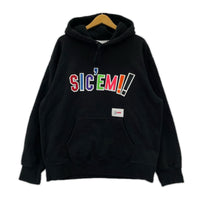 パーカー WTAPS sic'em hooded sweatshirt (L) ﾌﾞﾗｯｸ L ブラック