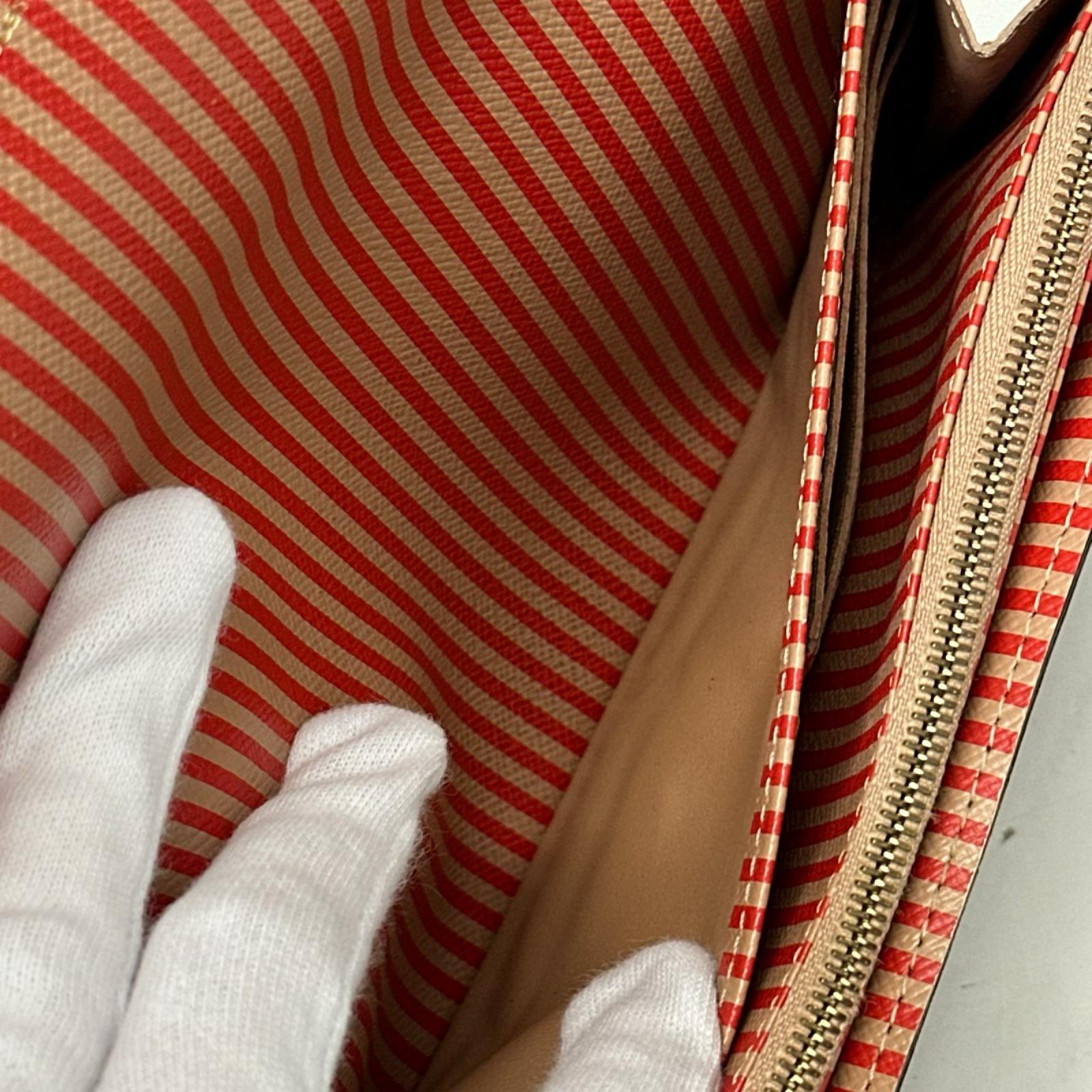LOUIS VUITTON モノグラム ポルトフォイユ･サラ トランク M60415