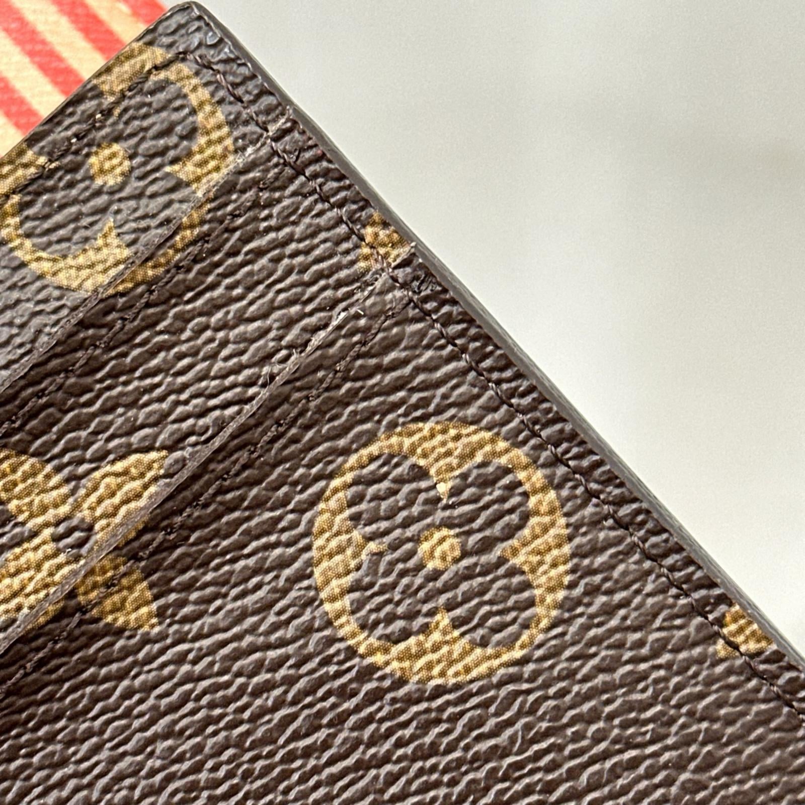 LOUIS VUITTON モノグラム ポルトフォイユ･サラ トランク M60415