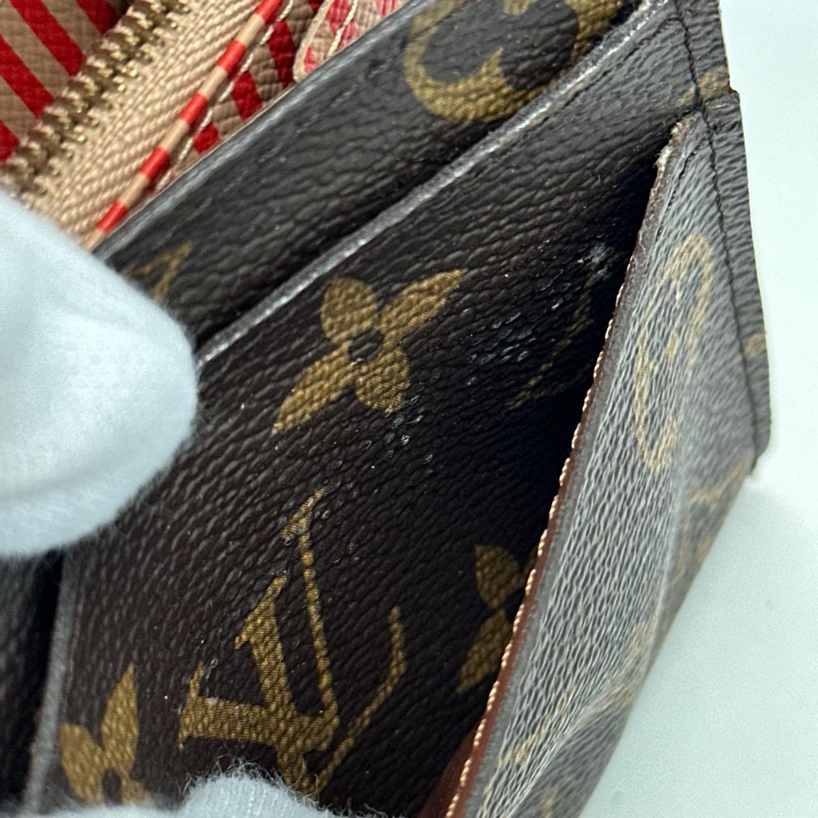 LOUIS VUITTON モノグラム ポルトフォイユ･サラ トランク M60415