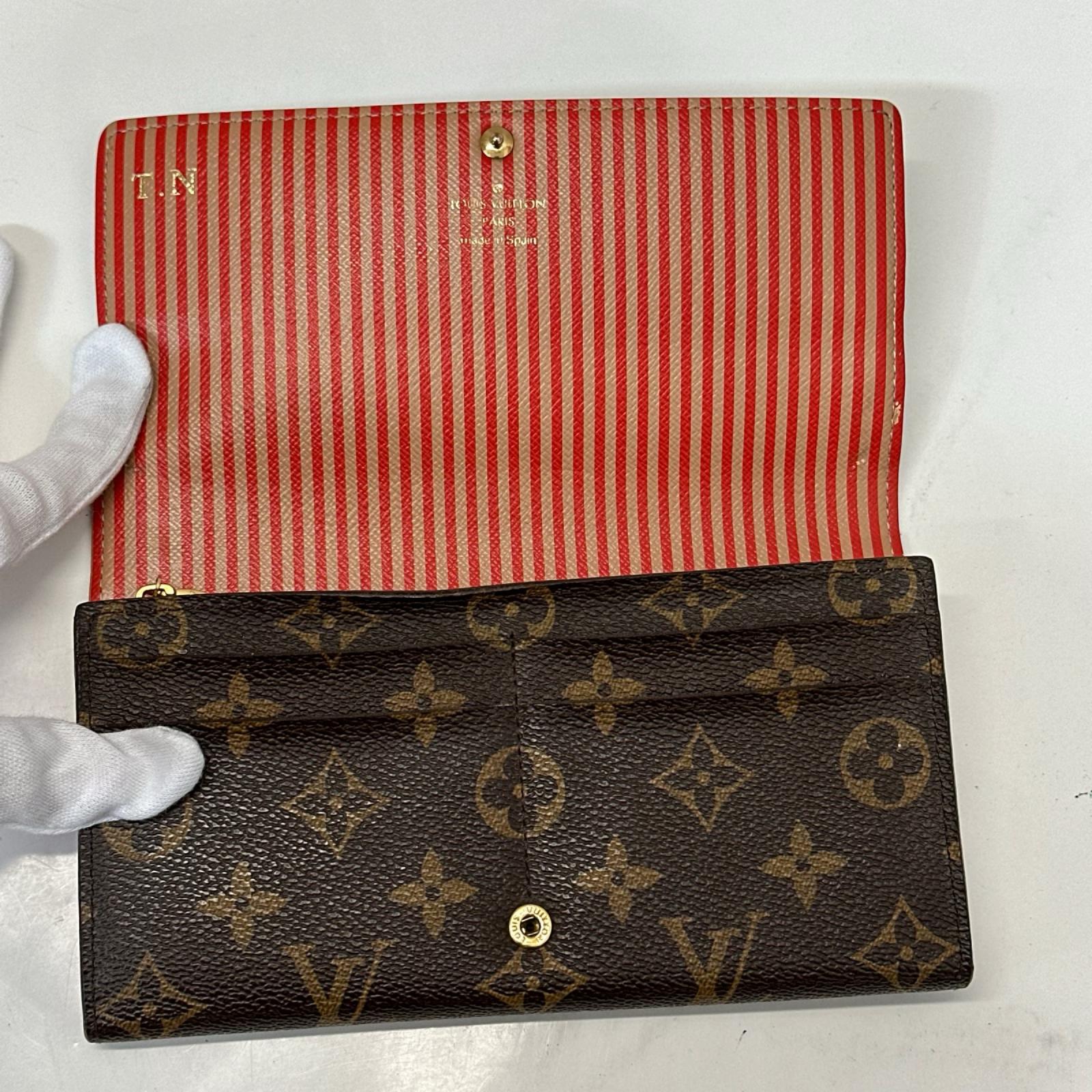 LOUIS VUITTON モノグラム ポルトフォイユ･サラ トランク M60415