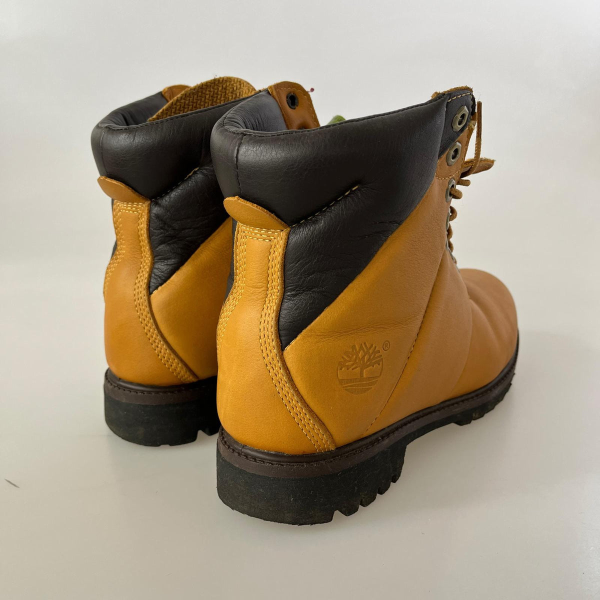 ブーツ Timberland レザーアッパー ブーツ ウィートカラー ブラウン