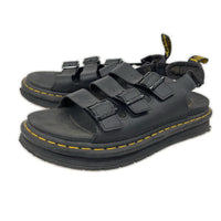 サンダル soloman ブラック (UK7) 25.5cm (US7 1/2 UK7 EU41) ブラック