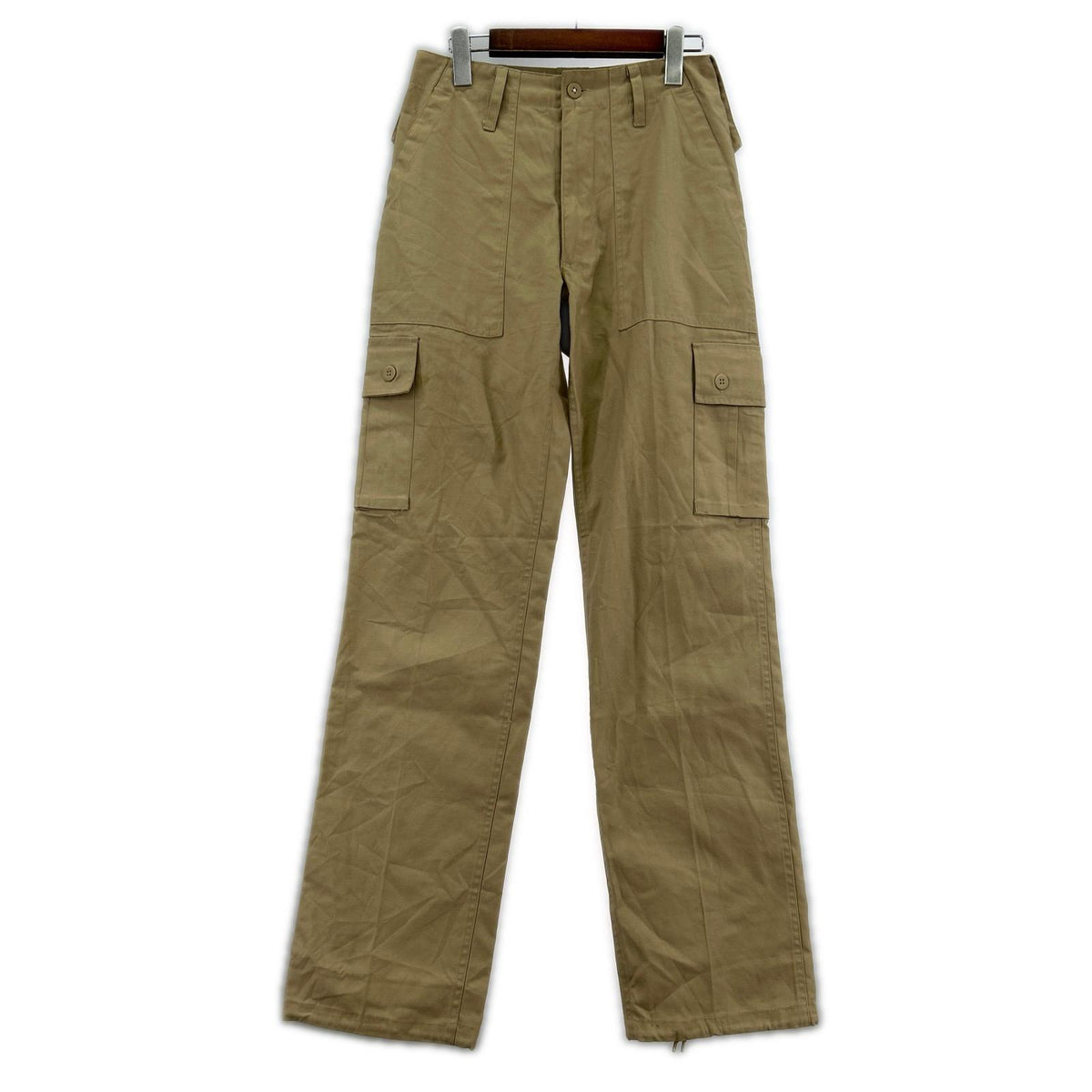 パンツ 70-80s RTCジップ ベイカーカーゴパンツ BEG W28 28 ベージュ