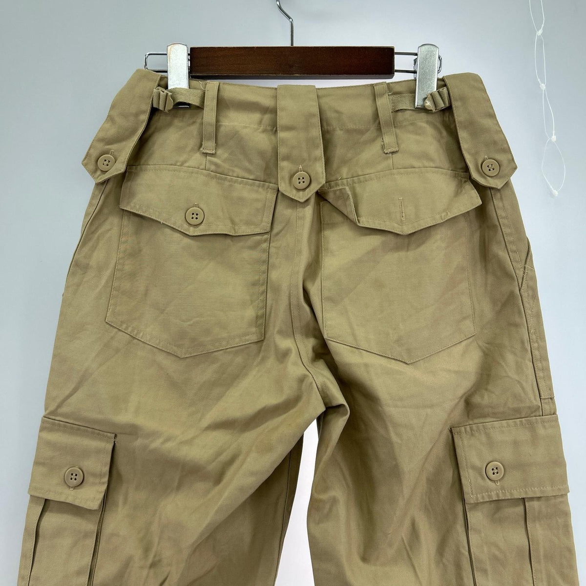パンツ 70-80s RTCジップ ベイカーカーゴパンツ BEG W28 28 ベージュ