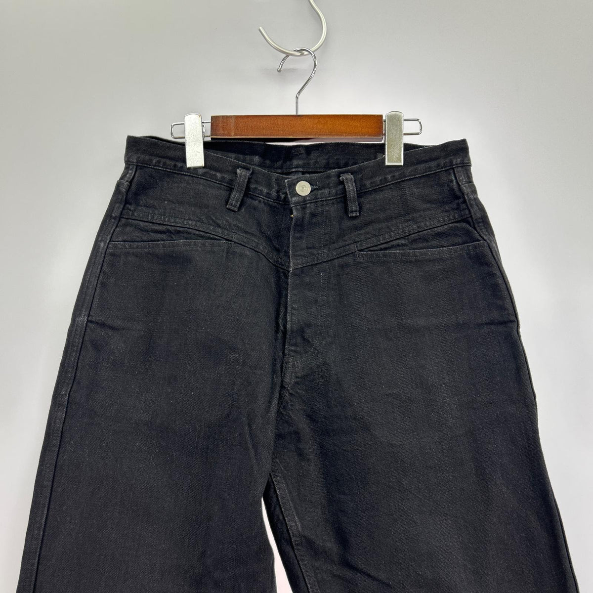 パンツ C03-03005/25AW/ブラックテーパードデニム/黒/1 1 ブラック