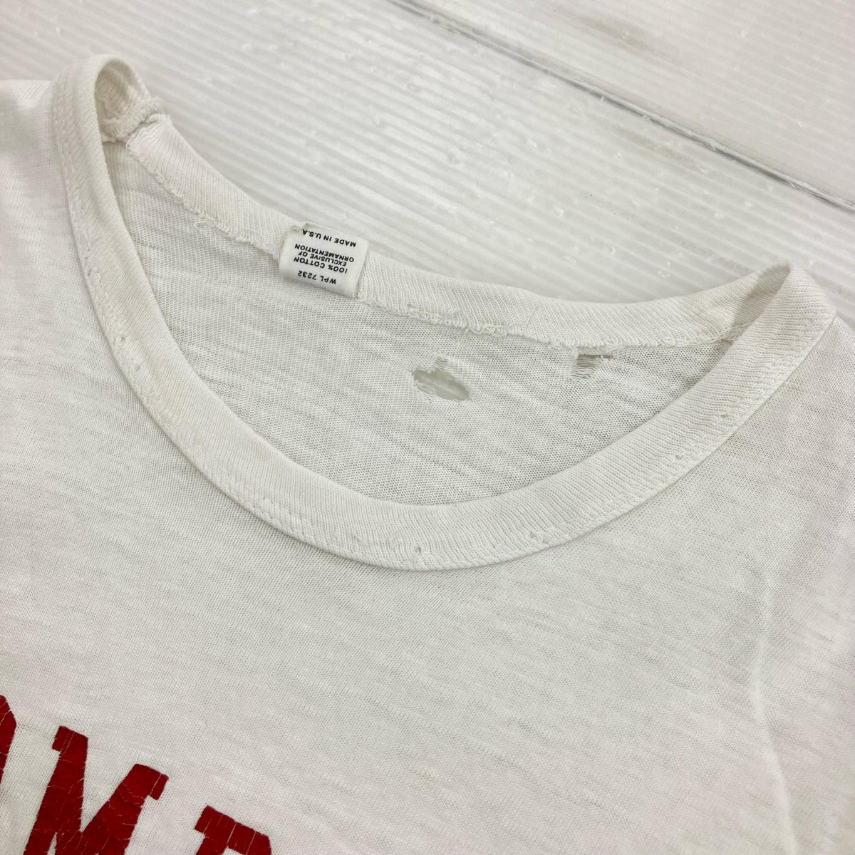 半袖Ｔシャツ 60s RUSSELL THOMPSON ホワイト　（XL) ホワイト