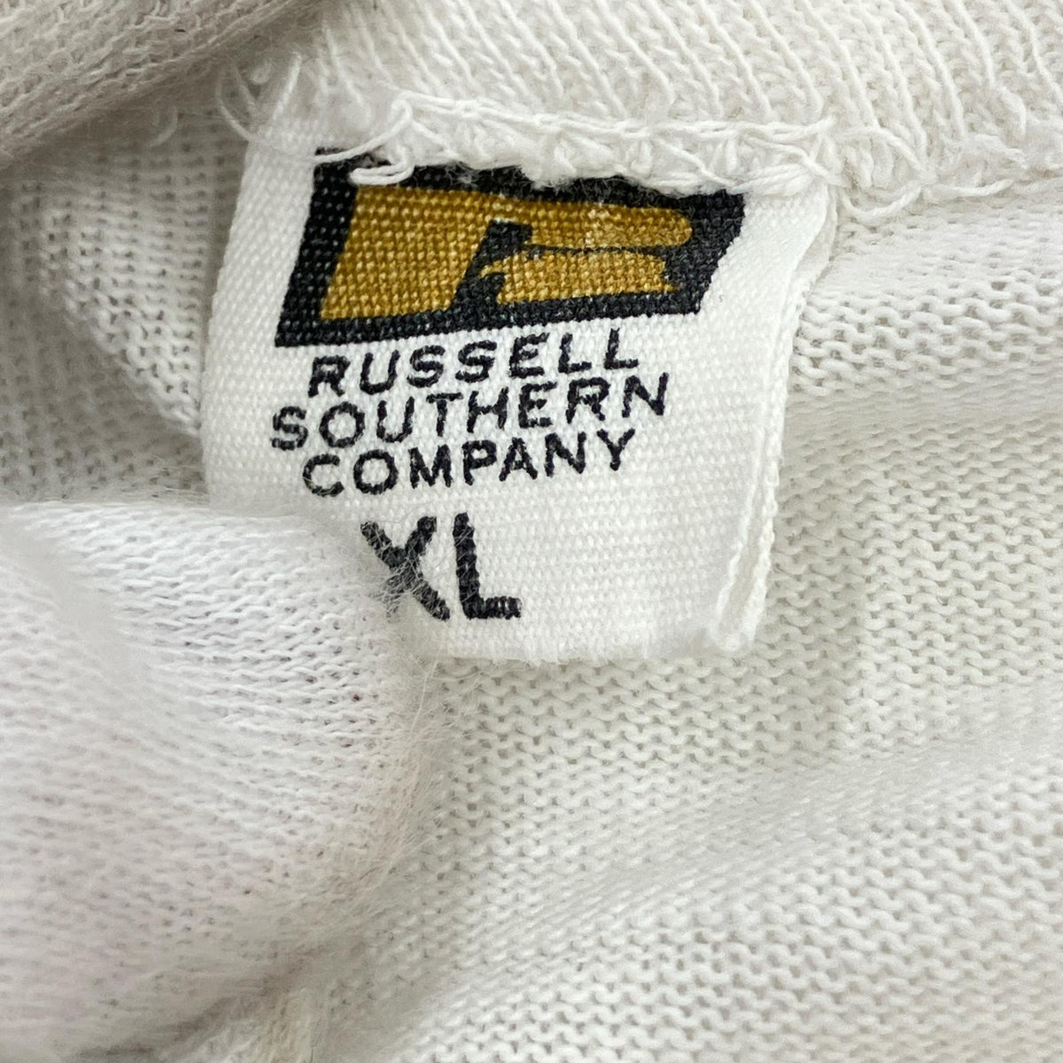 半袖Ｔシャツ 60s RUSSELL THOMPSON ホワイト　（XL) ホワイト