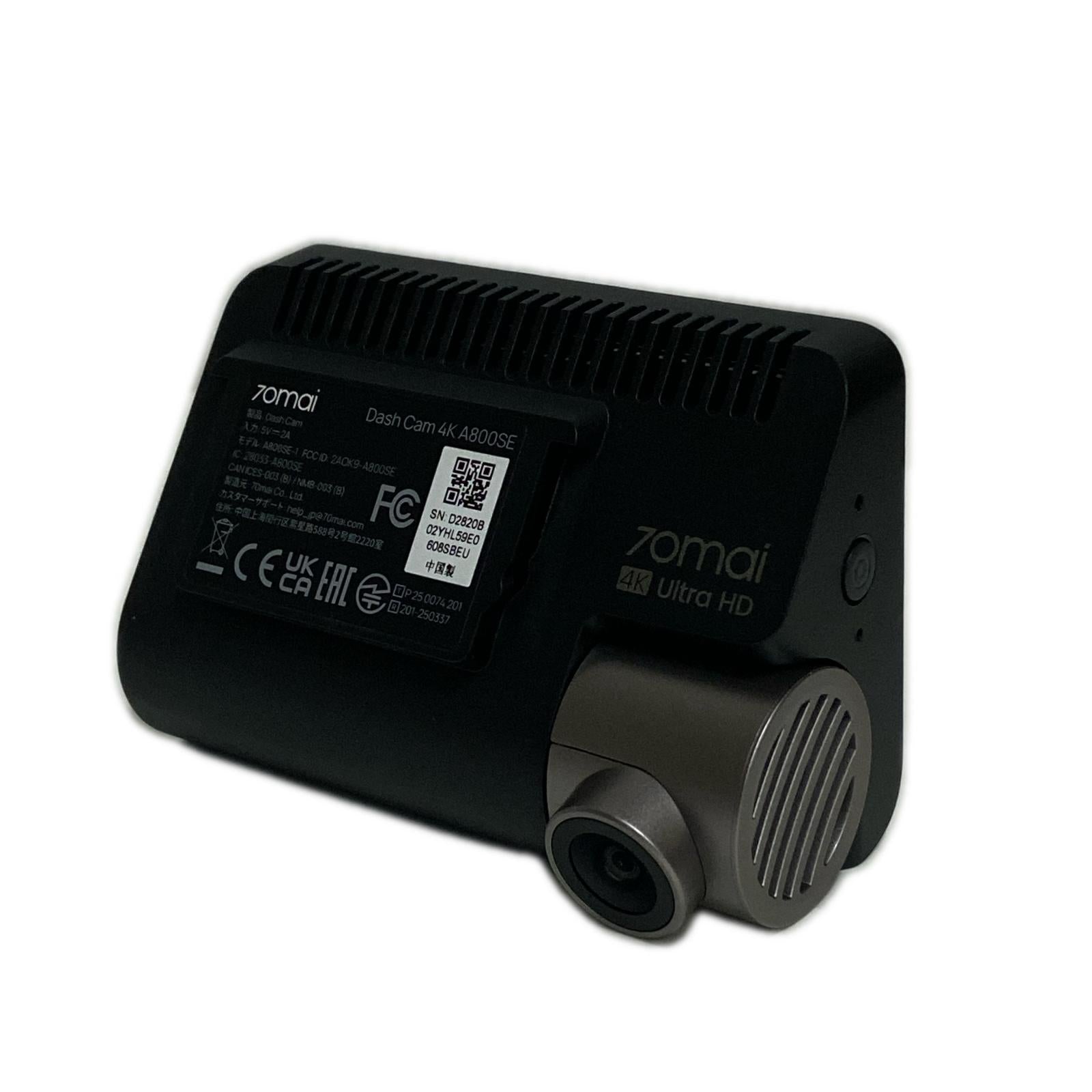 70mai Dash Cam 4K A800SE ドライブレコーダー A800SE-1 アクセサリー