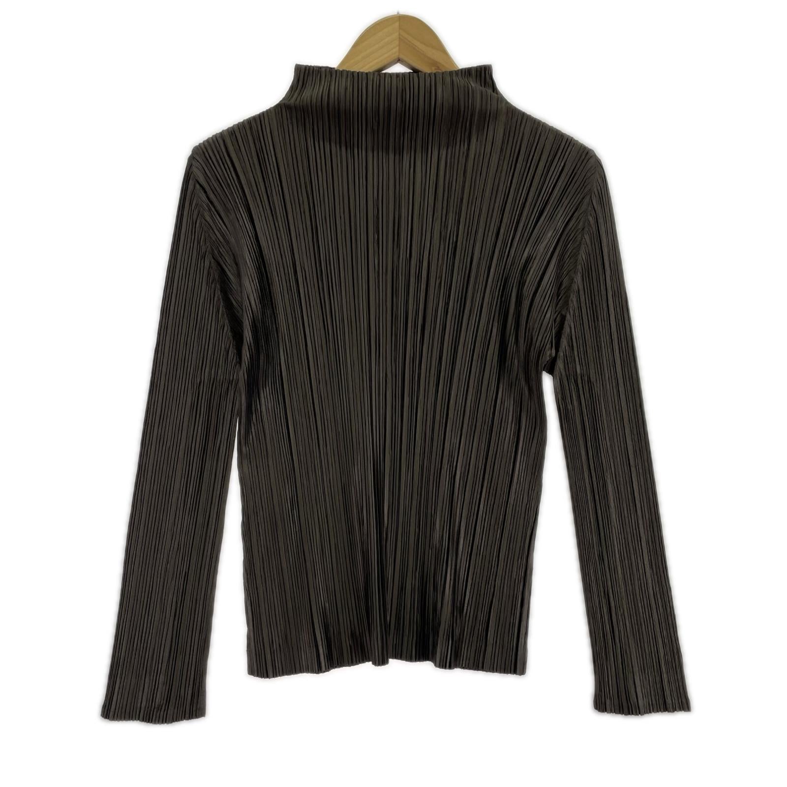 長袖Ｔシャツ 11AW BASICS Pleated Mock Neck Top