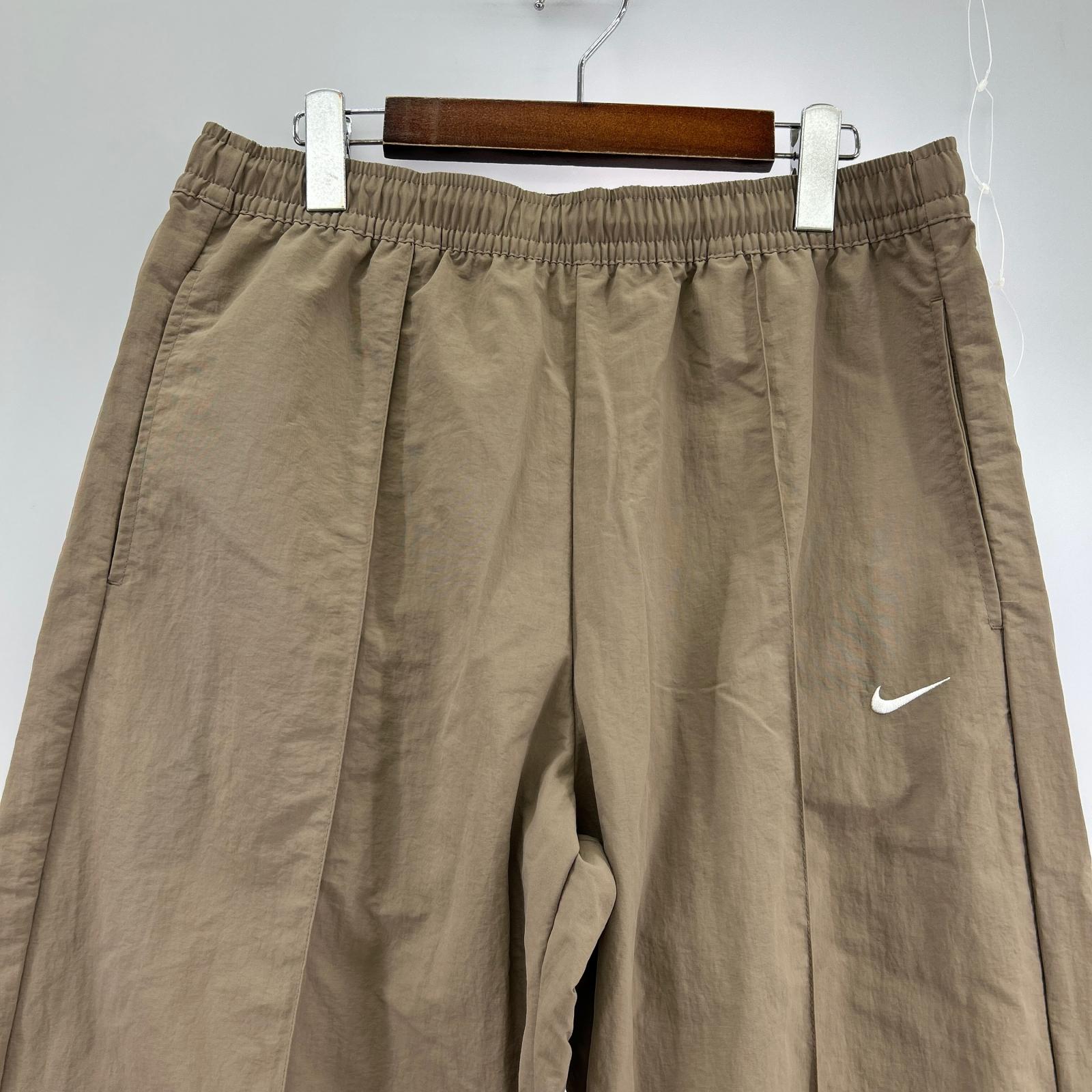 パンツ ミッドライズ オープンヘム ベージュ (XL) ベージュ