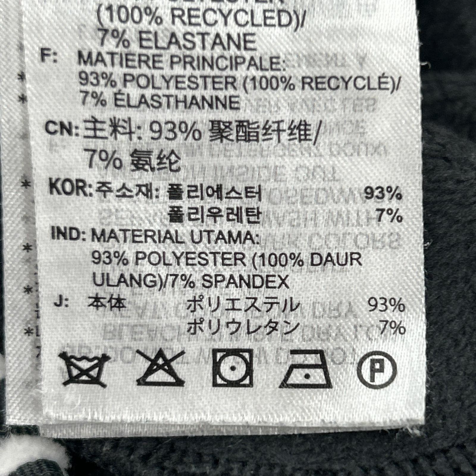 パンツ W ADIBREAK VELOUR TP ベロア ダークグレー (XL) ブラック