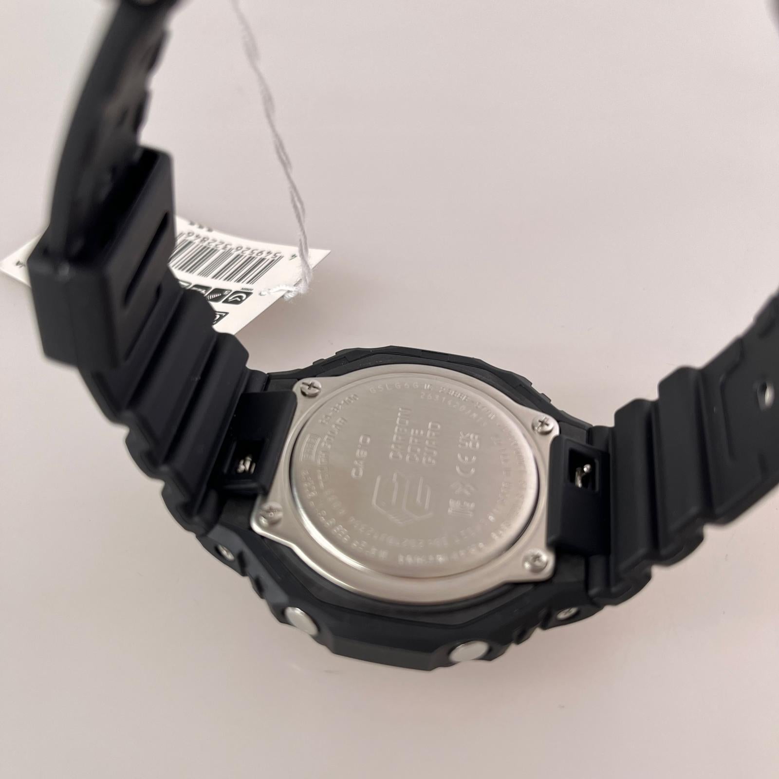 腕時計 CASIO 5689 Bluetooth対応 ソーラー ブラック