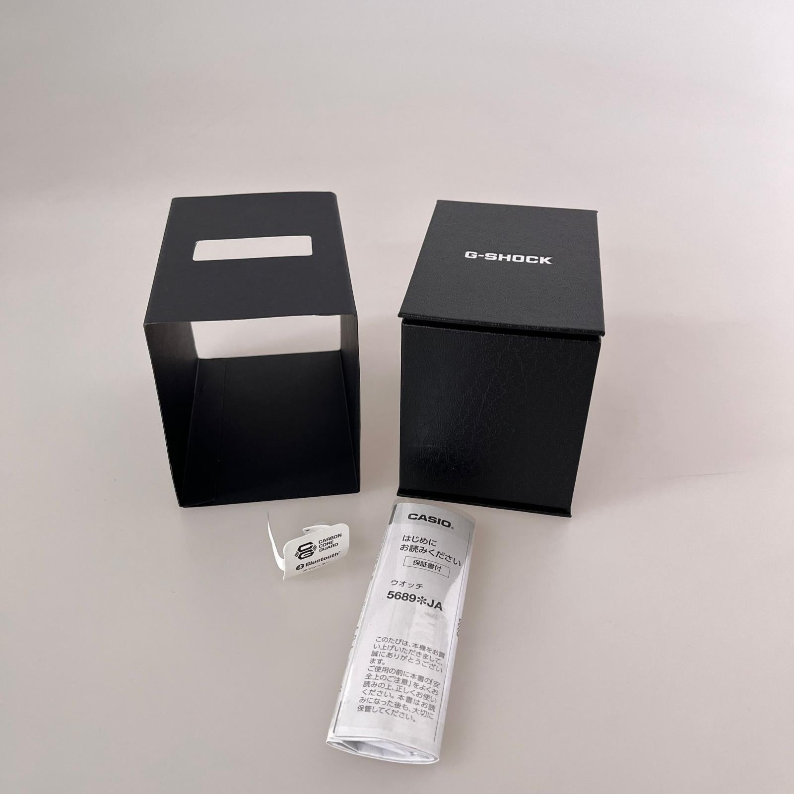 腕時計 CASIO 5689 Bluetooth対応 ソーラー ブラック