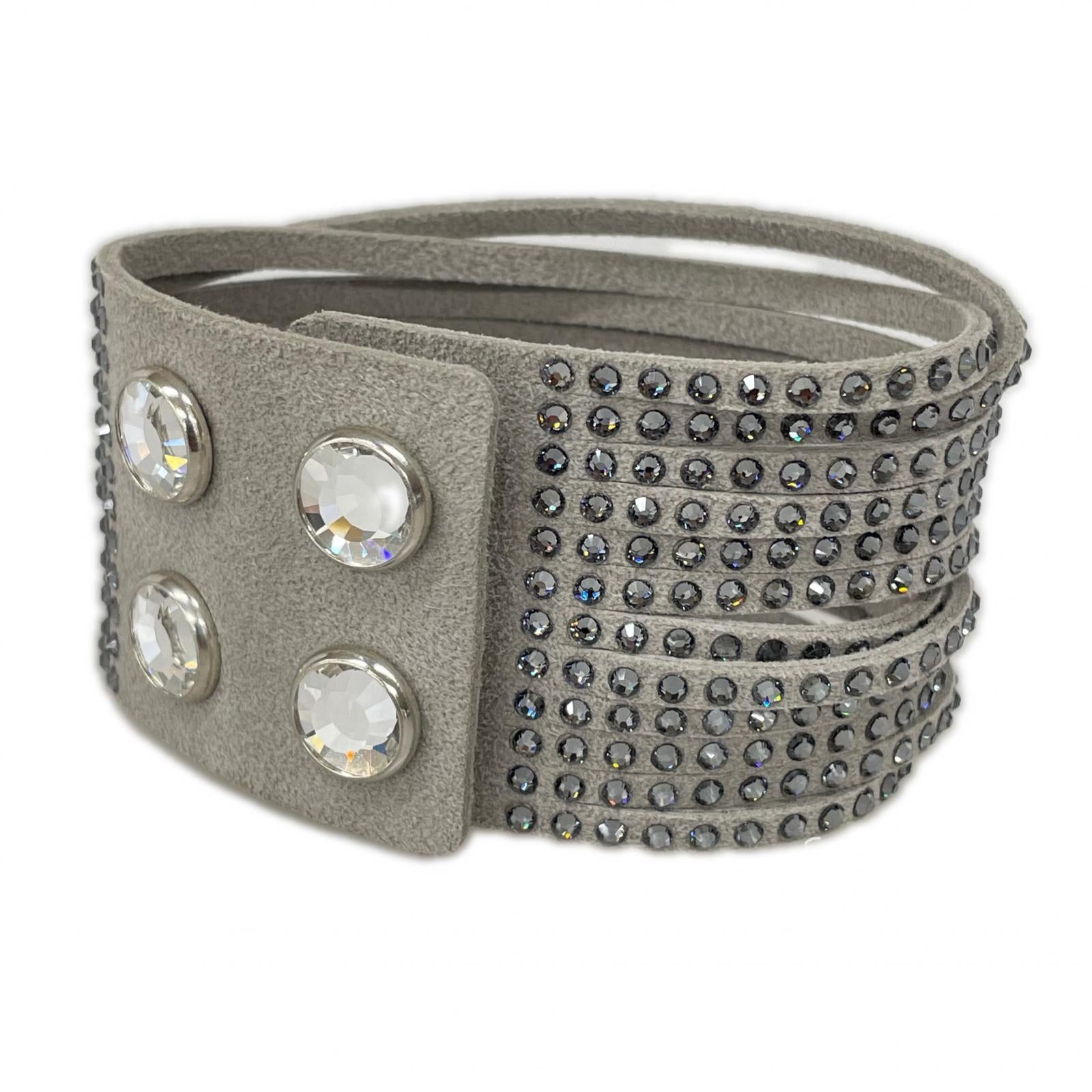 ブレスレット SWAROVSKI スレイク ラージ グレー グレー
