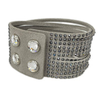 ブレスレット SWAROVSKI スレイク ラージ グレー グレー