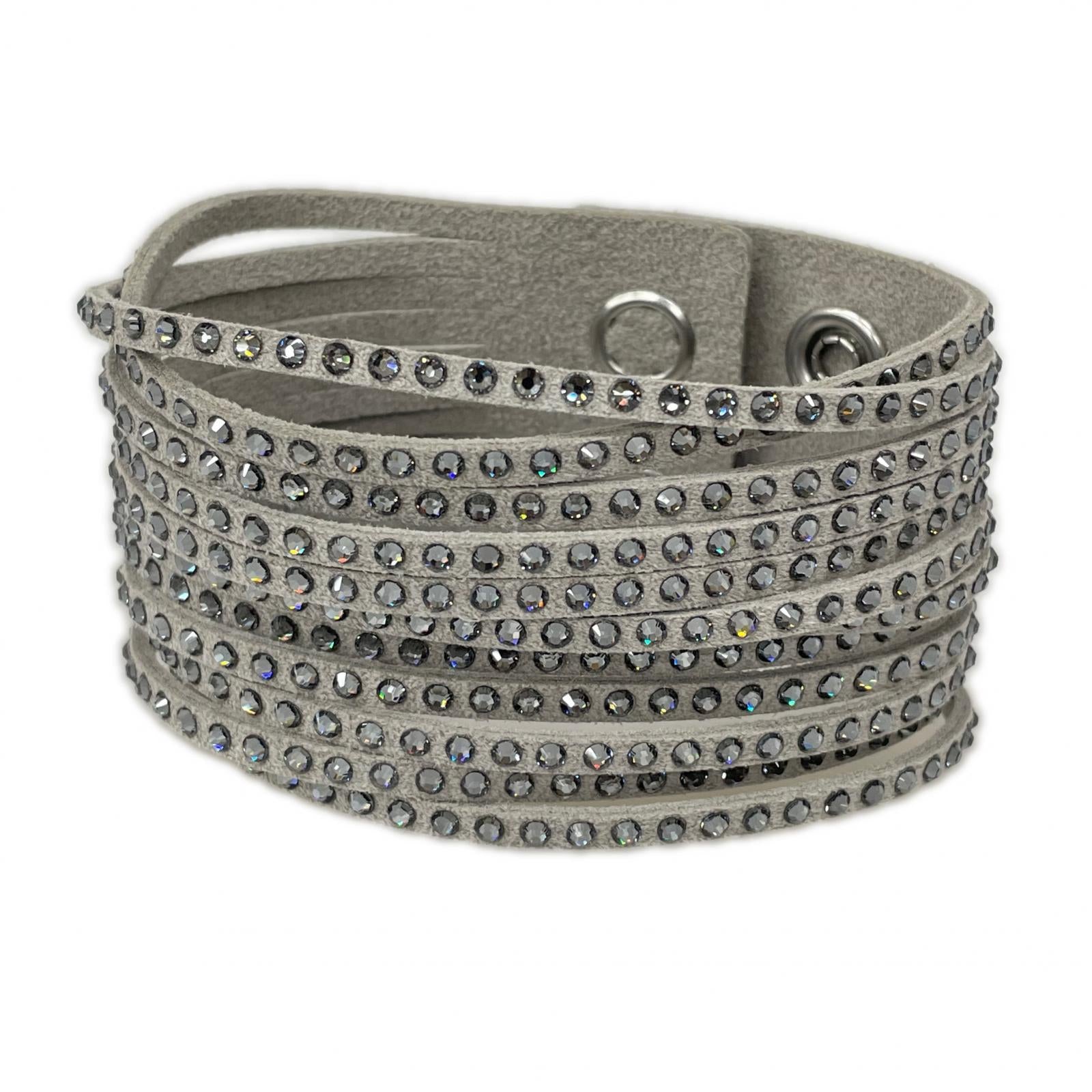 ブレスレット SWAROVSKI スレイク ラージ グレー グレー