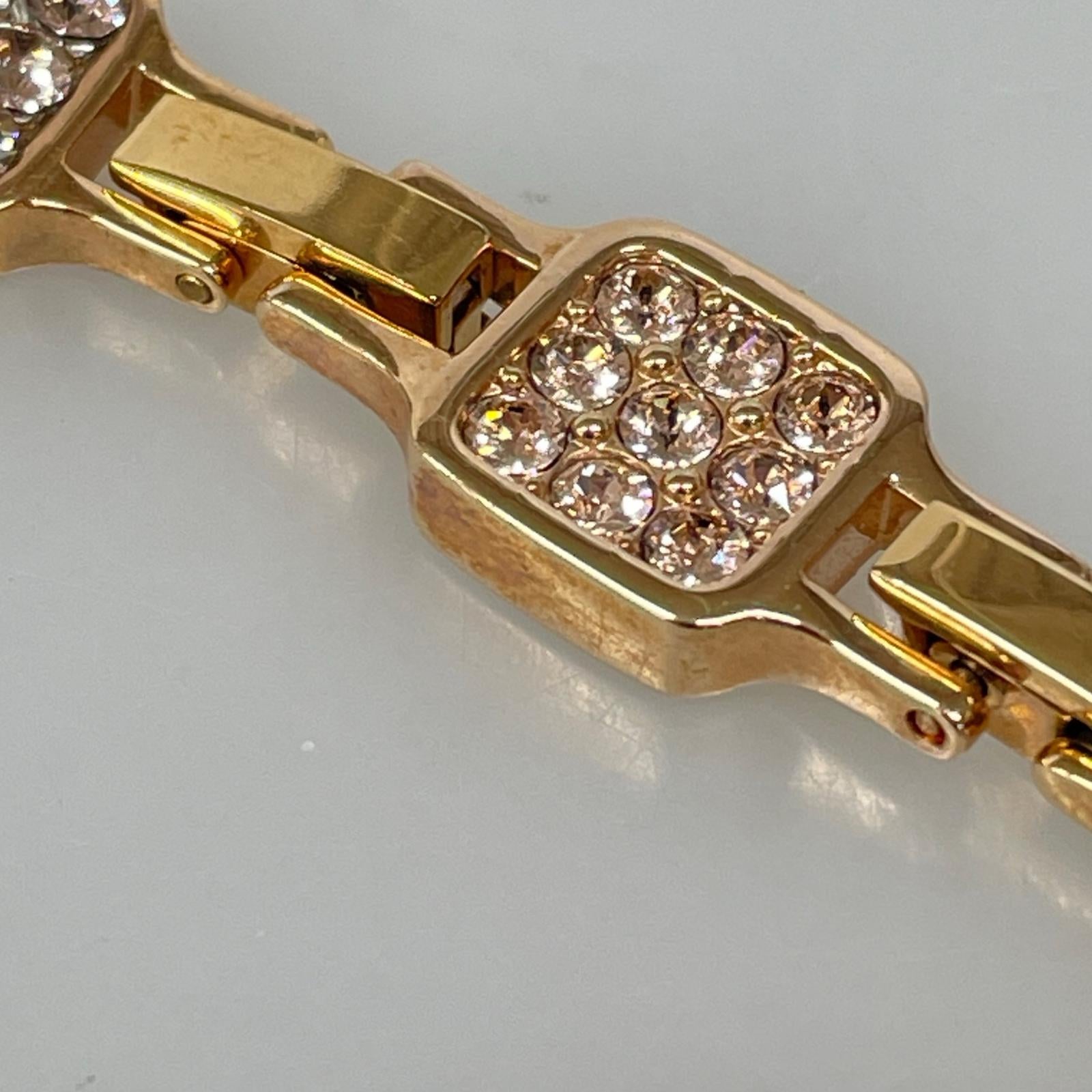 ブレスレット SWAROVSKI CLIM ROSE CRYSTAL MESH