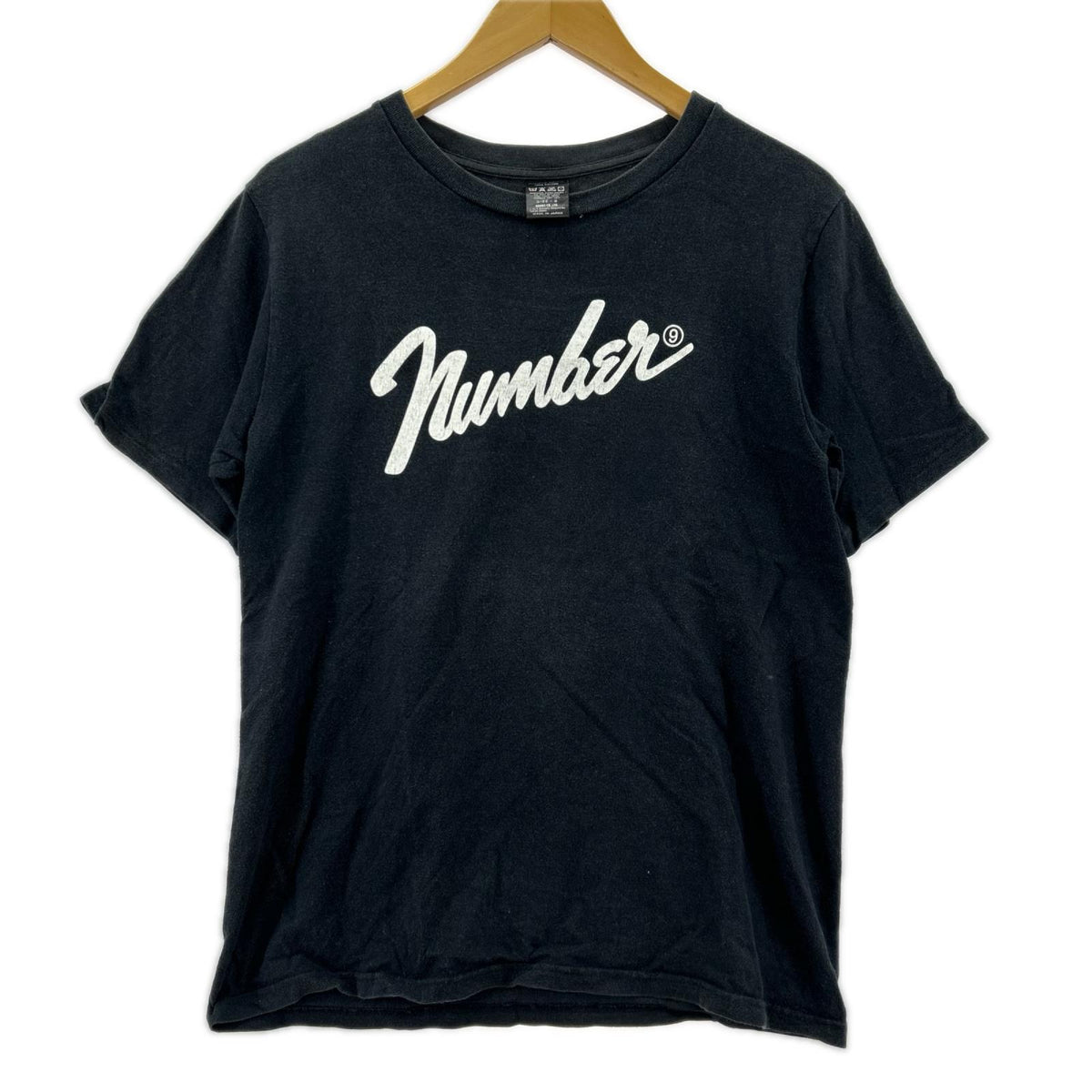半袖シャツ NUMBER (N)INE 半袖シャツ 2 ブラック