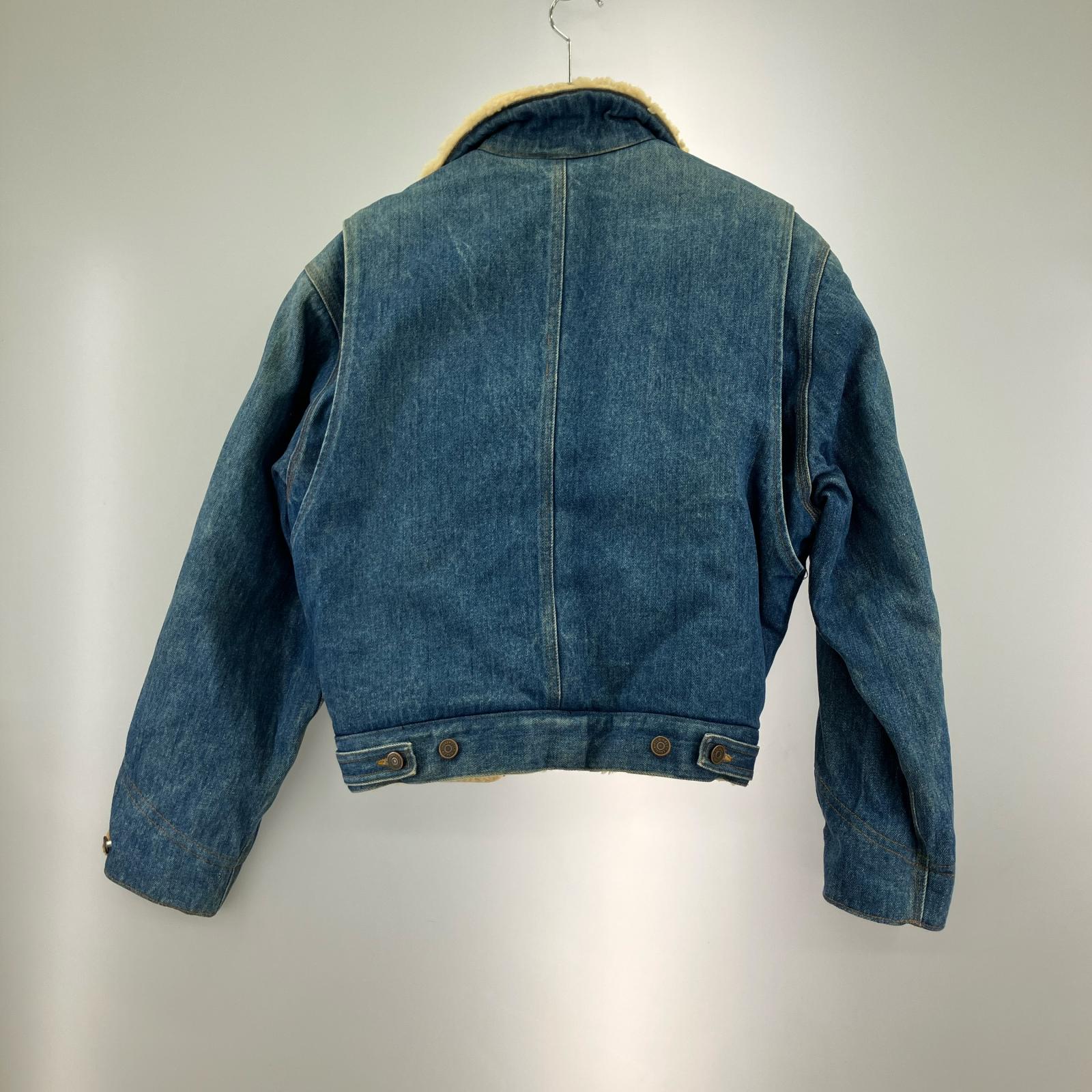 ジャケット 00s　シェルパデニムジャケット L ブルー