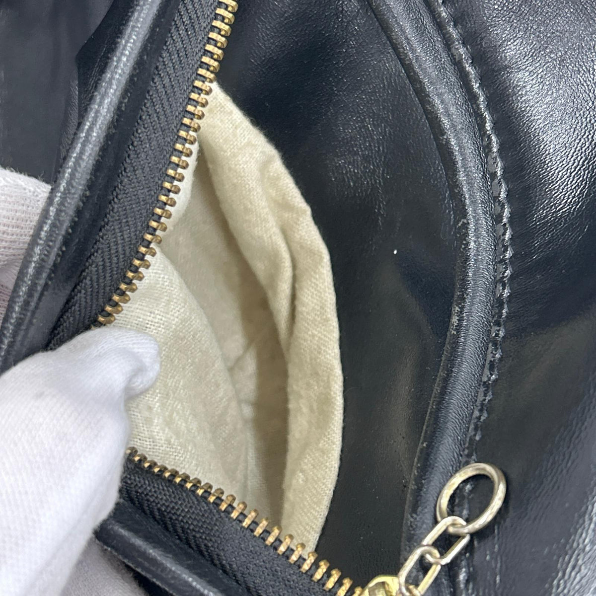 レザージャケット Horsehide Casual Racer Jacket（44） 44 ブラック