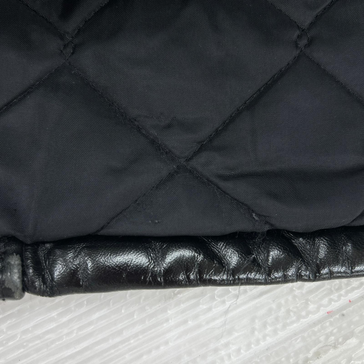 レザージャケット Horsehide Casual Racer Jacket（44） 44 ブラック