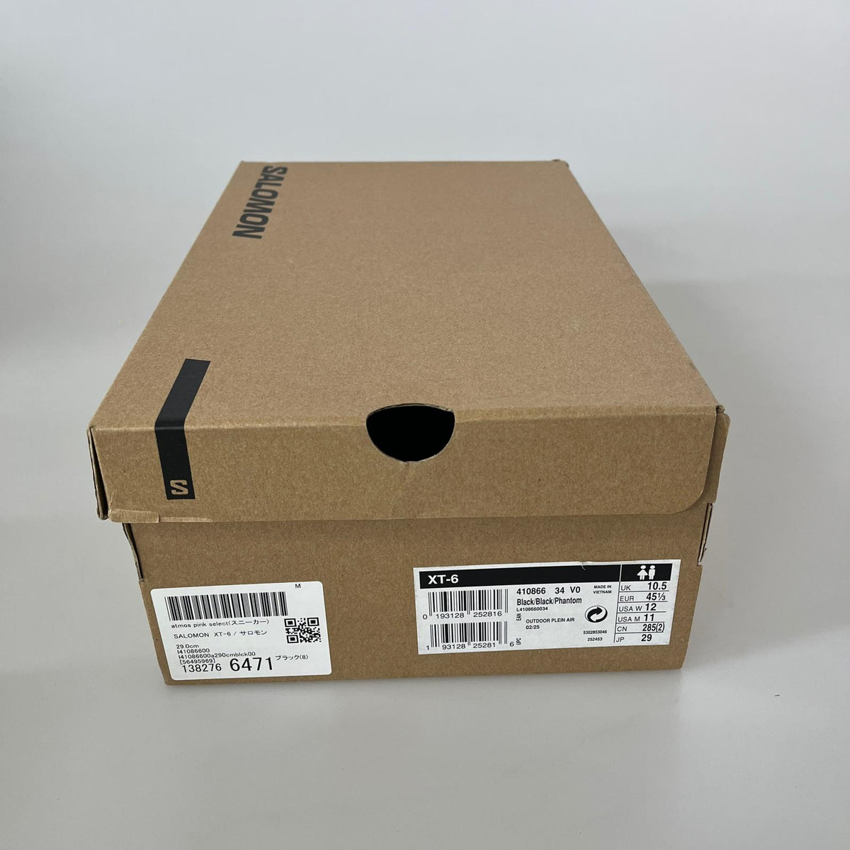 スニーカー XT-6 ADV Black 29cm (US11 UK10 1/2 EU48) ブラック