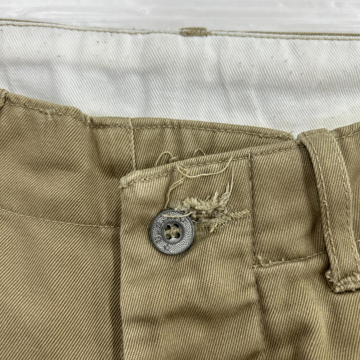 パンツ 40S US ARMY メタルボタン M-41 チノパン BEG W31 ベージュ