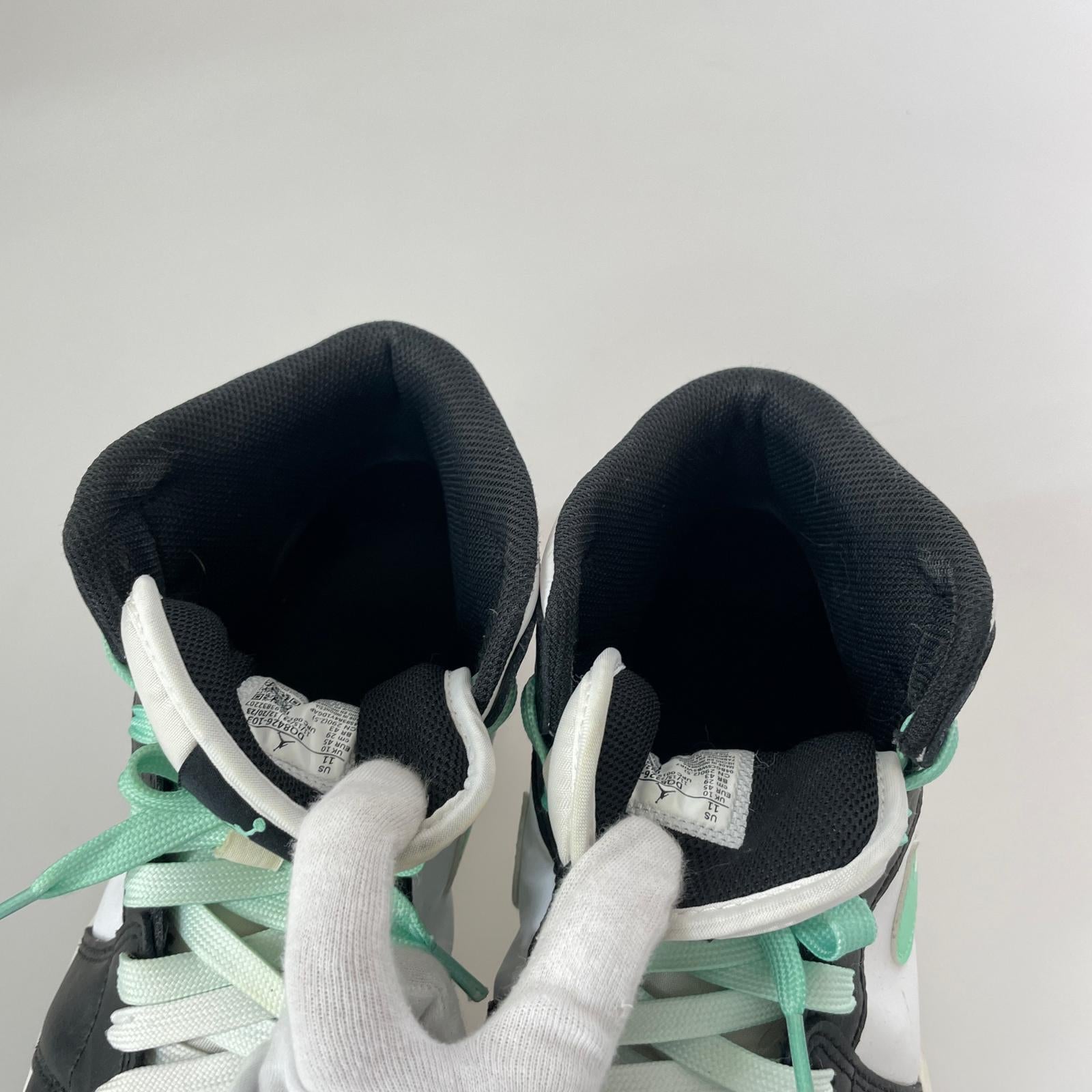 スニーカー AIR JORDAN 1 MID Green Glow 29cm 29cm (US11 UK10 1/2 EU48)