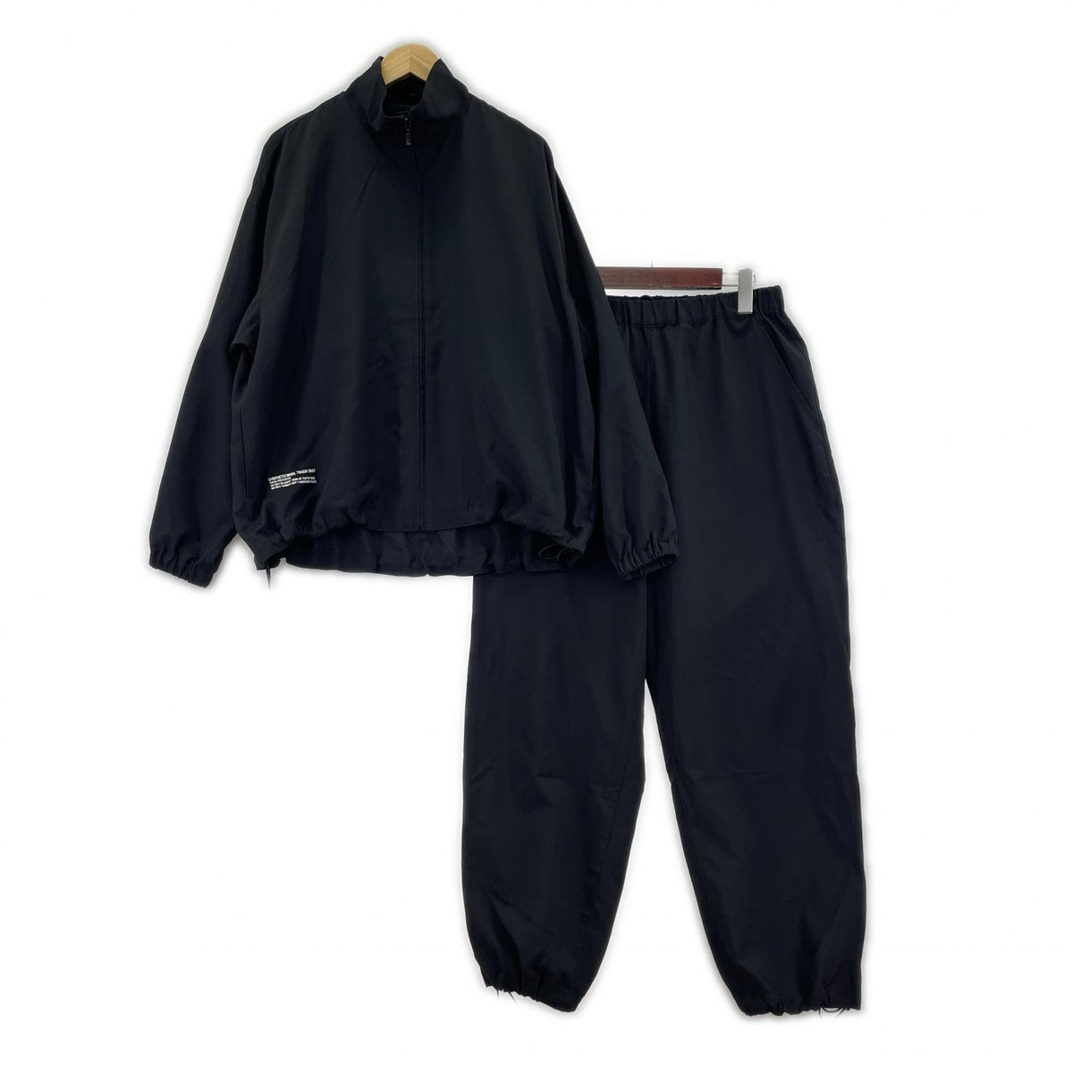 セットアップ 26SS SYNTHETIC WOOL TRACK SUIT (S) S ブラック