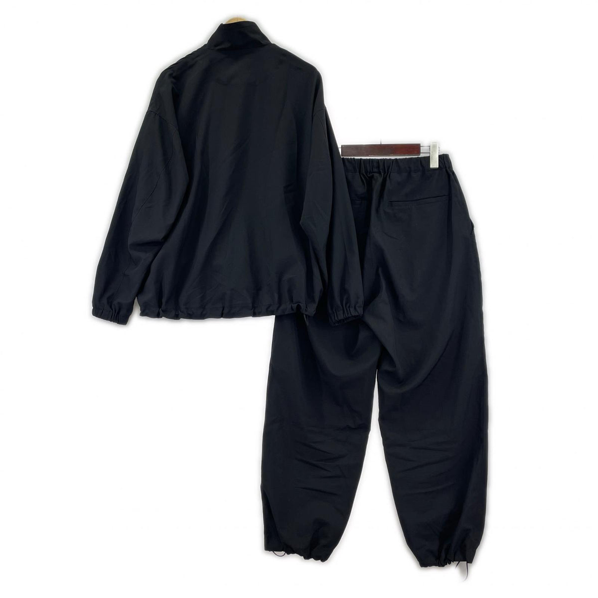 セットアップ 26SS SYNTHETIC WOOL TRACK SUIT (S) S ブラック
