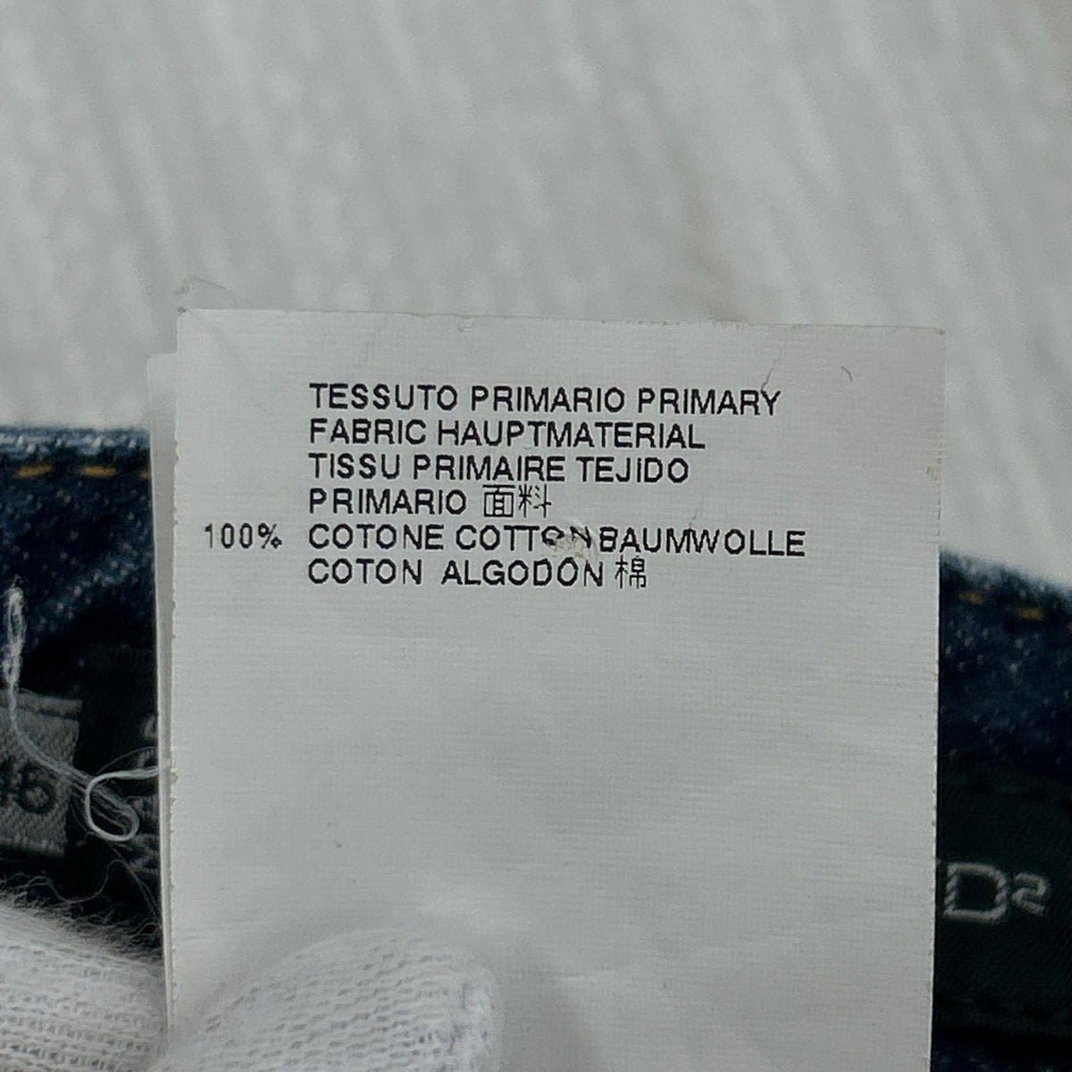デニムパンツ SLIM JEAN 46 ブルー