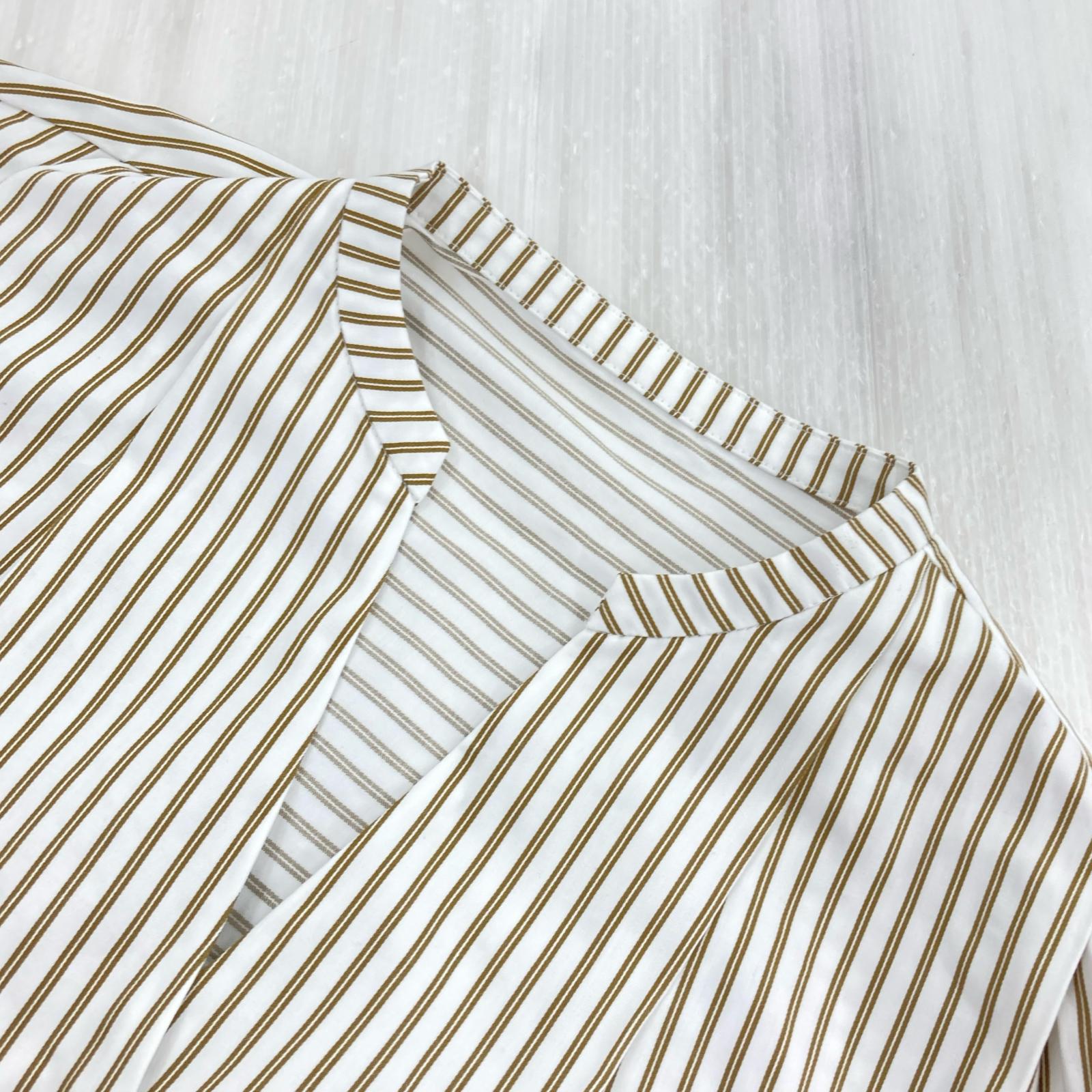 長袖シャツ Flowing tunic tops フリー