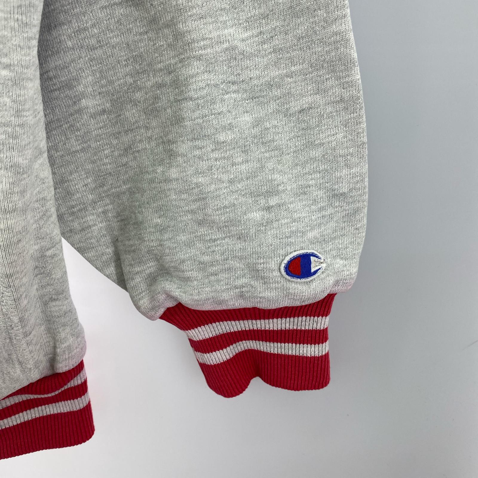 スウェット 90s REVERSE WEAVE リブスウェット L L グレー
