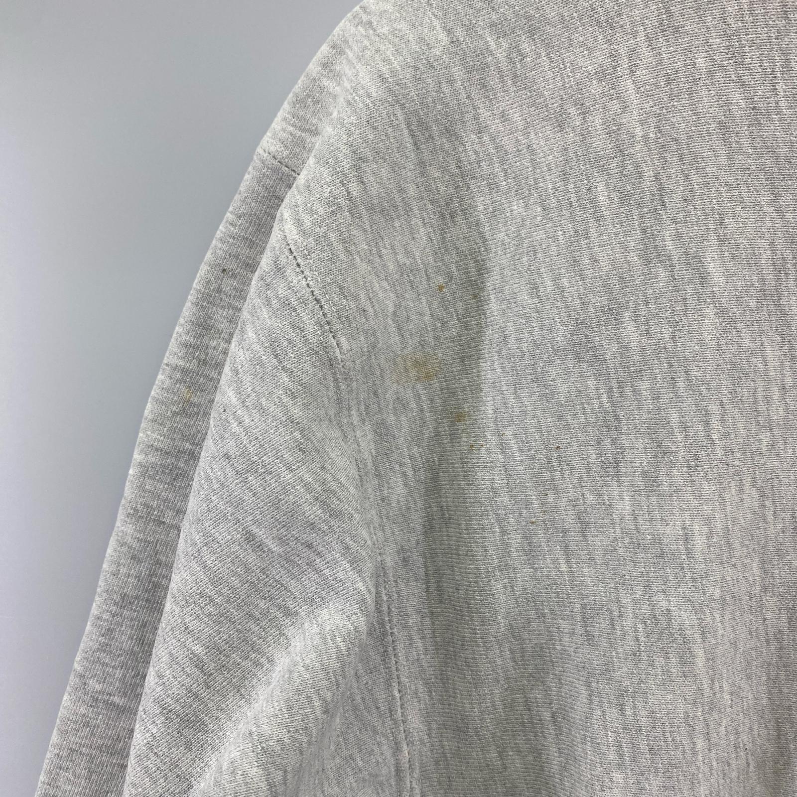 スウェット 90s REVERSE WEAVE リブスウェット L L グレー