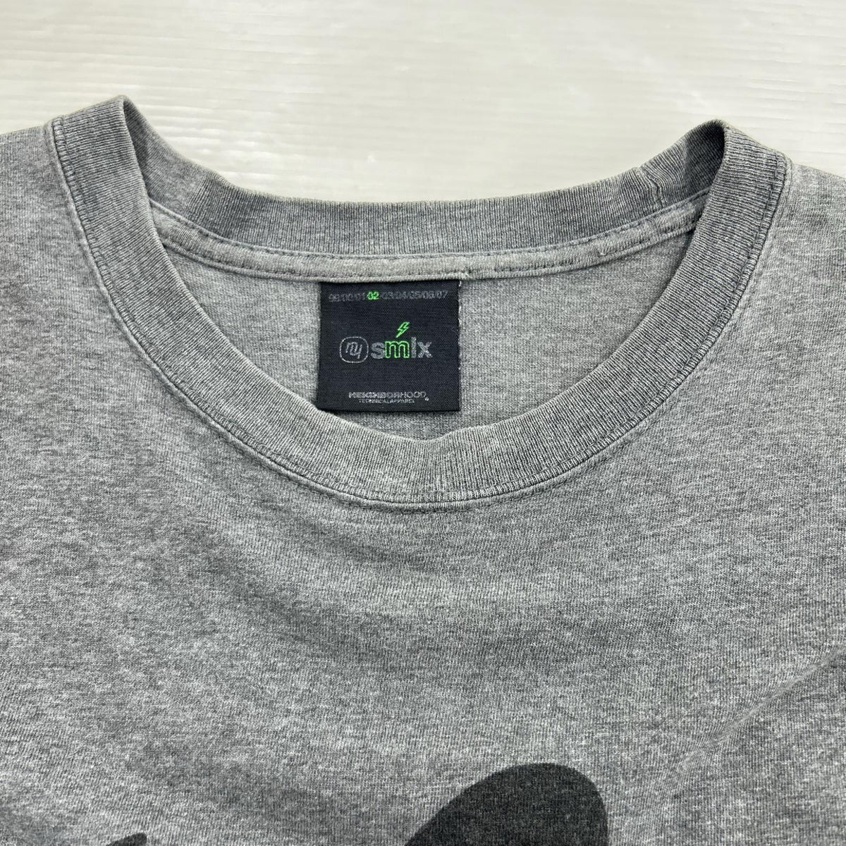 半袖Ｔシャツ NBHDﾛｺﾞ ｸﾞﾚｰ 2 グレー