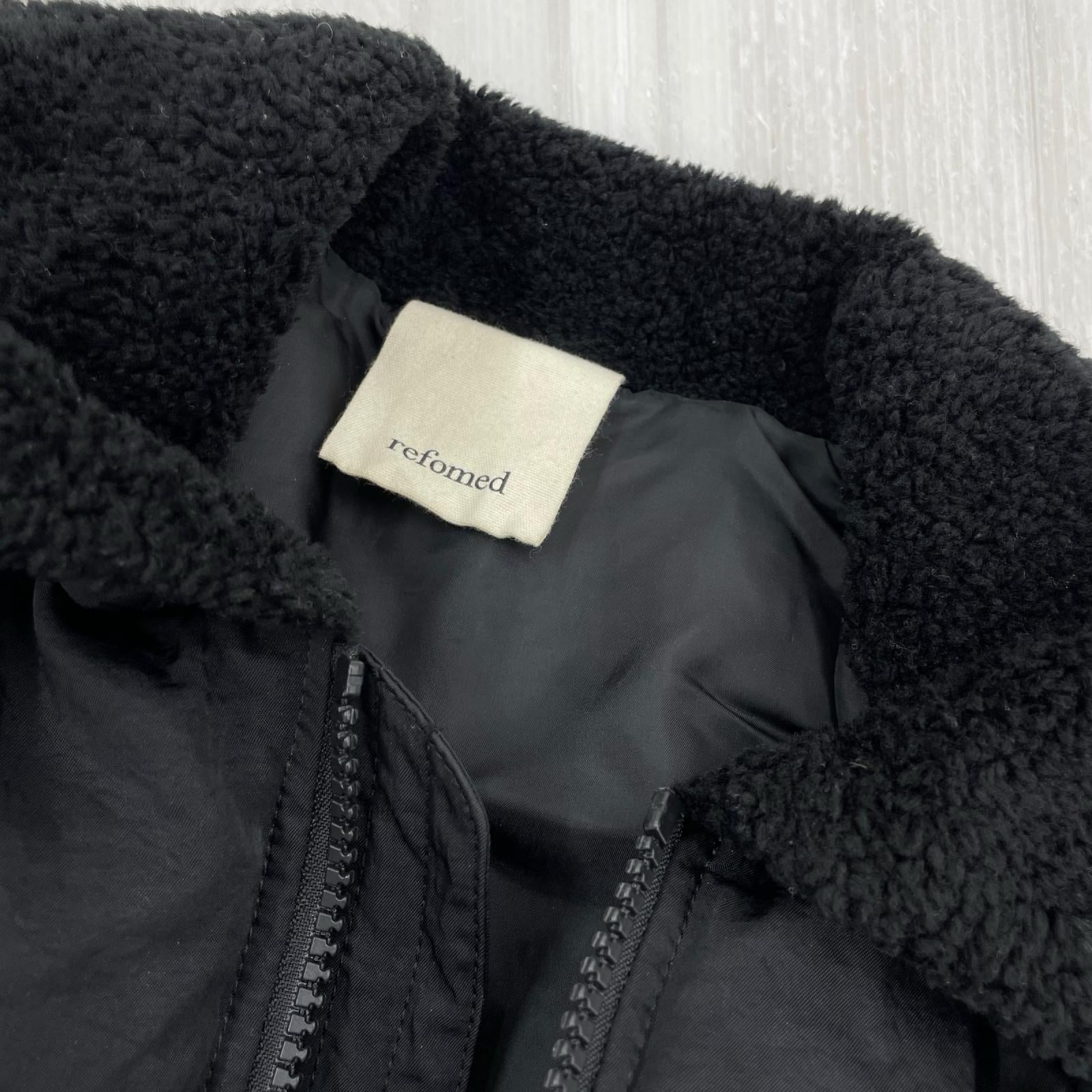 ダウンベスト refomed SLEEPING DOWN VEST (2) REVE-004 ブラック