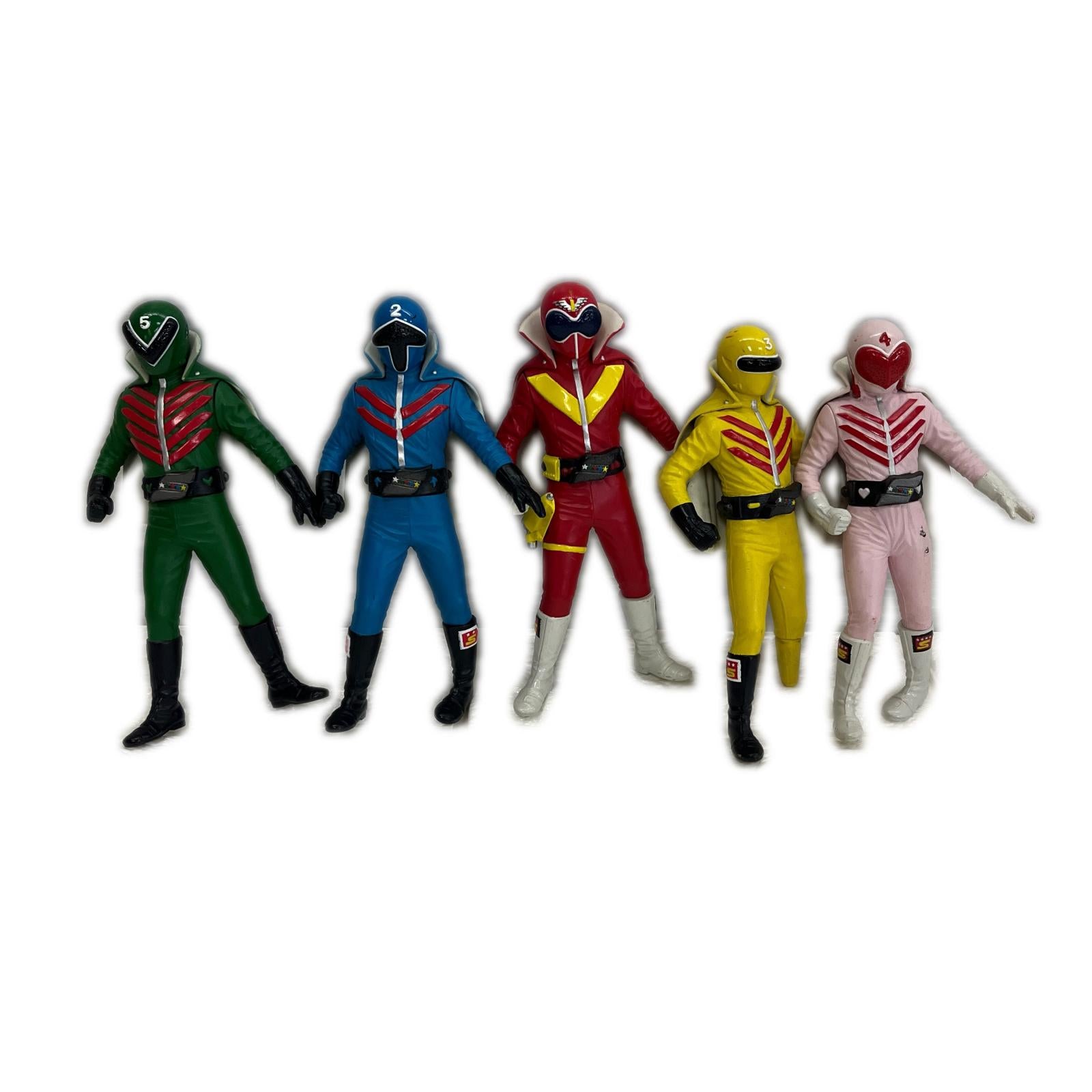 ゴレンジャー ソフビ 5体セット 2004年版 ゴレンジャー フィギュア/グッズ