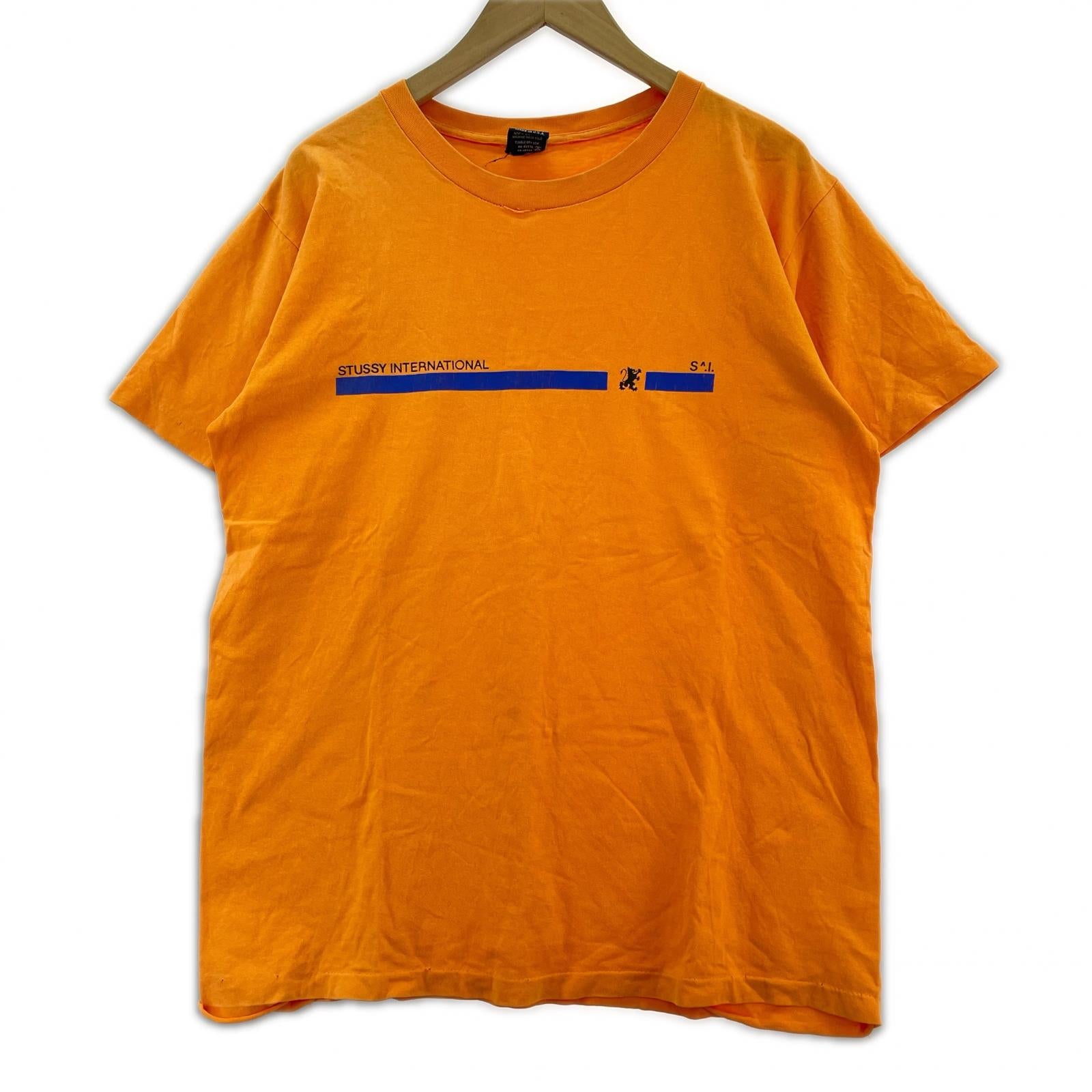 半袖Ｔシャツ 90s USA製 オレンジ (L) L オレンジ