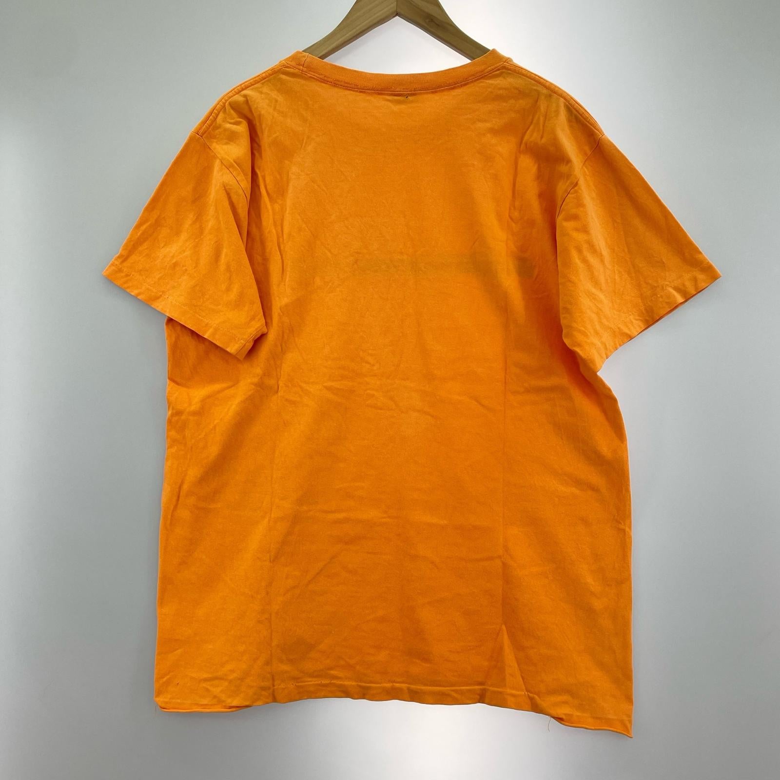 半袖Ｔシャツ 90s USA製 オレンジ (L) L オレンジ