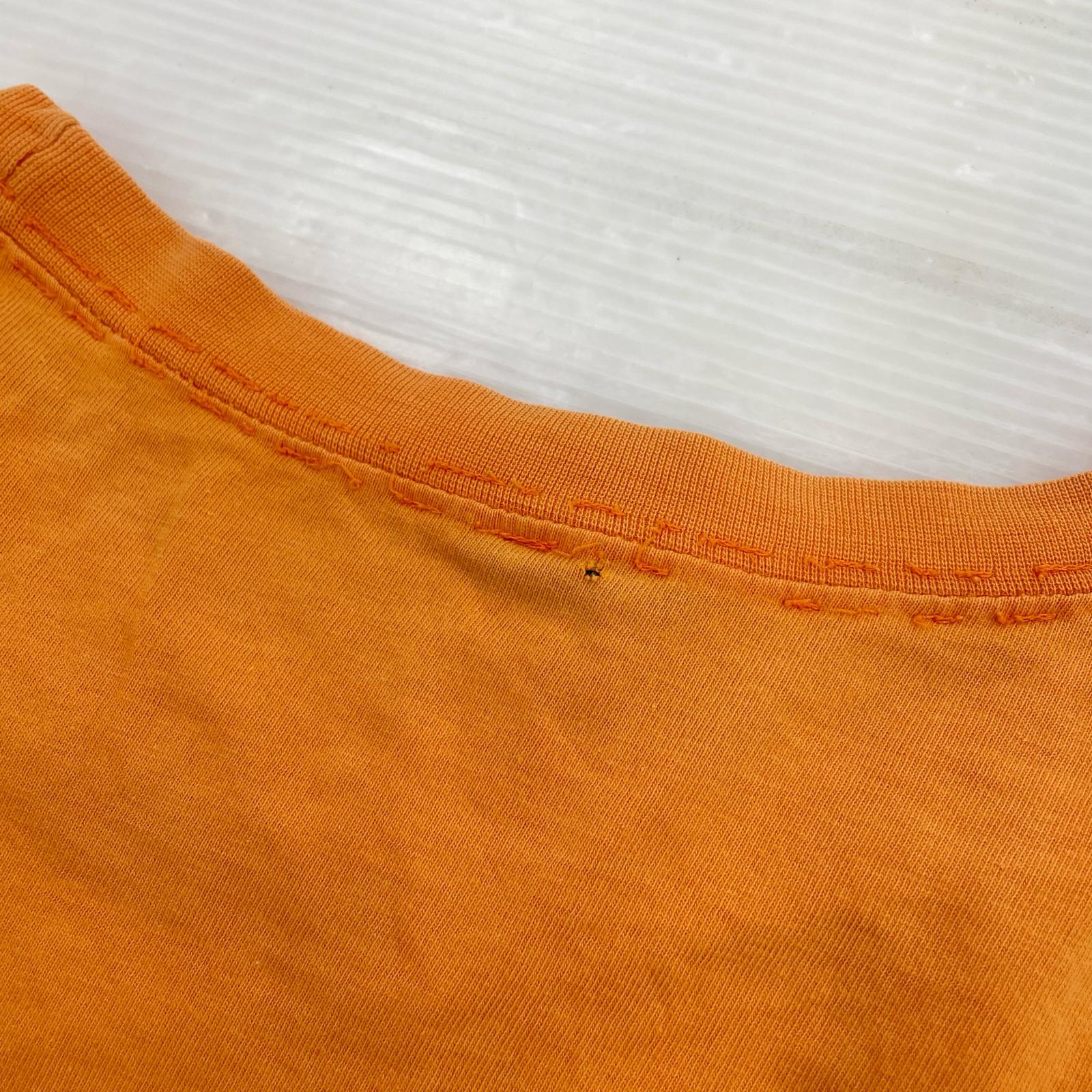 半袖Ｔシャツ 90s USA製 オレンジ (L) L オレンジ