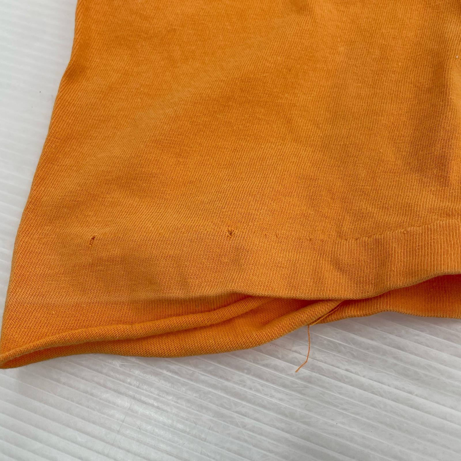 半袖Ｔシャツ 90s USA製 オレンジ (L) L オレンジ