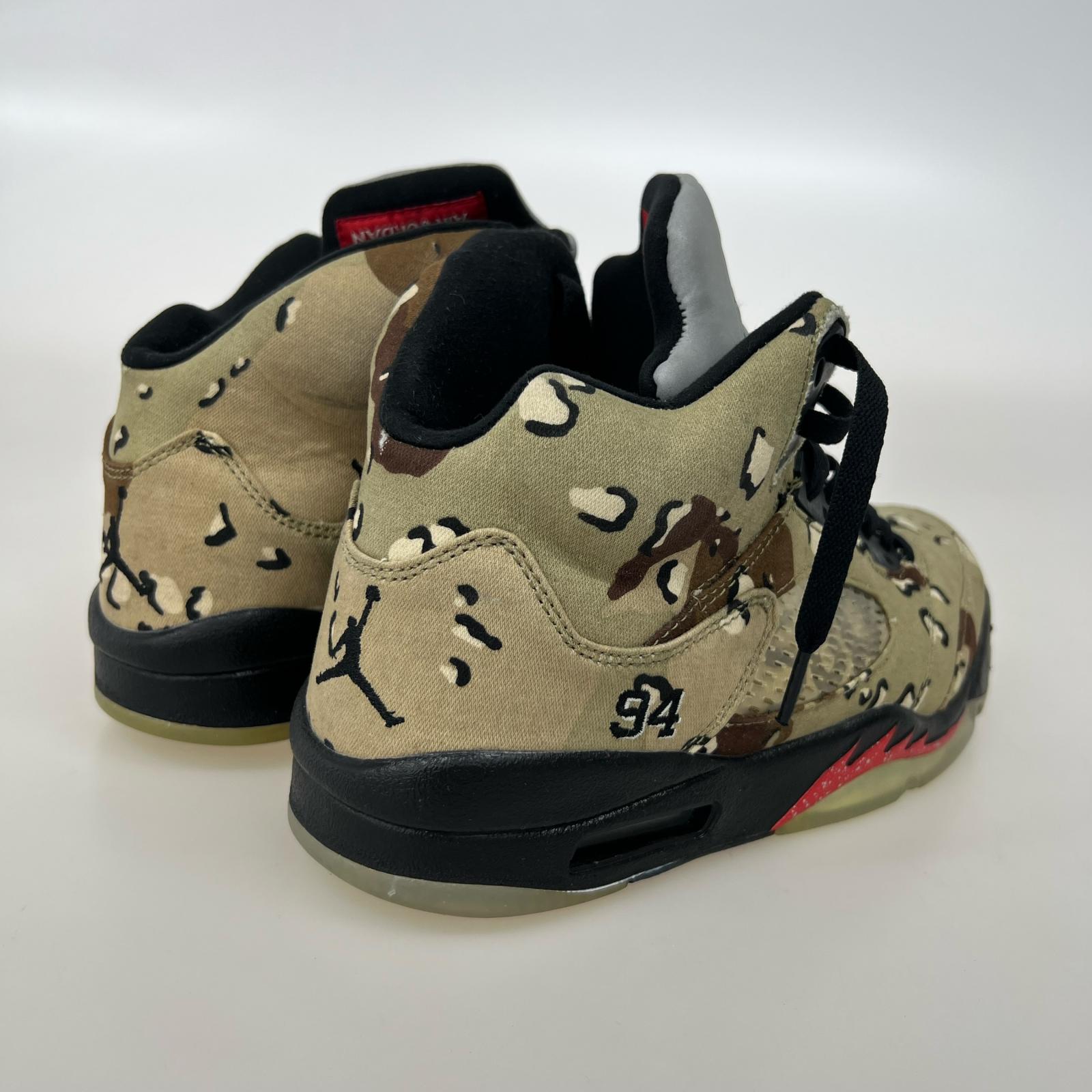 スニーカー AIR JORDAN 5 RETRO DESERT CAMO 28.0cm 28cm (US10 UK9 1/2 EU46)