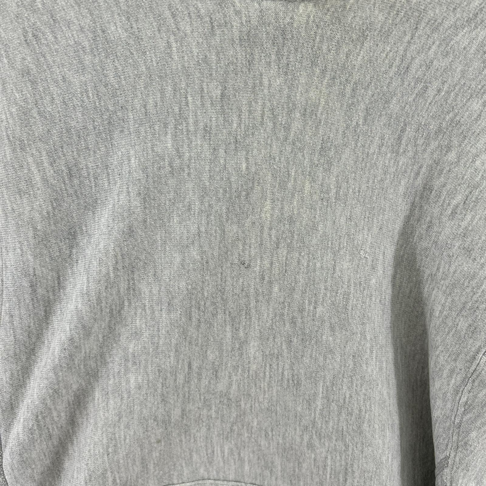 パーカー × Champion RW グレー ボロ グレー