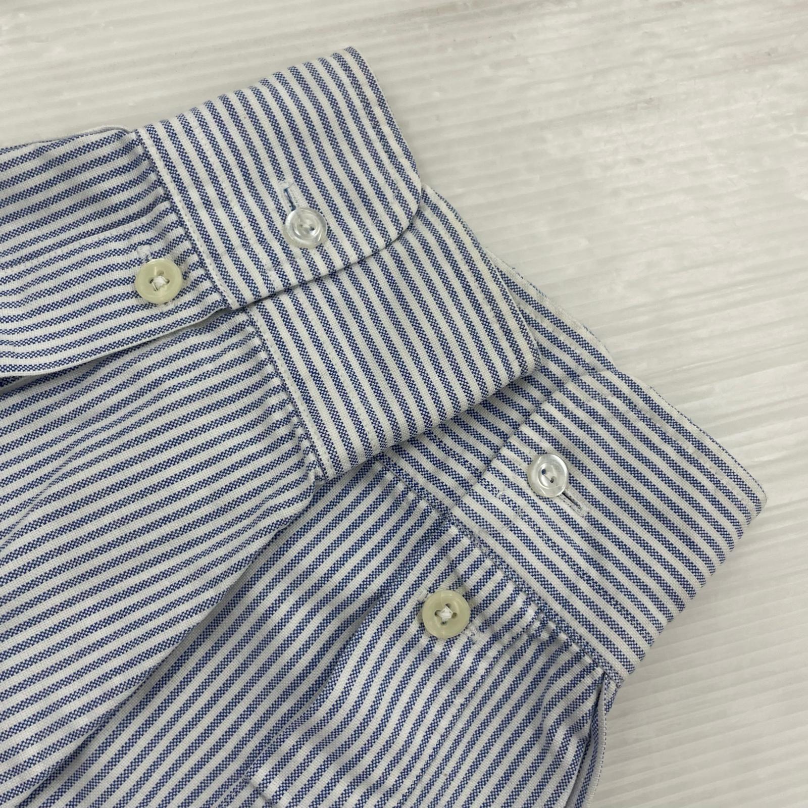長袖シャツ POLO　RALPH　LAUREN　ストライプ　シャツ L