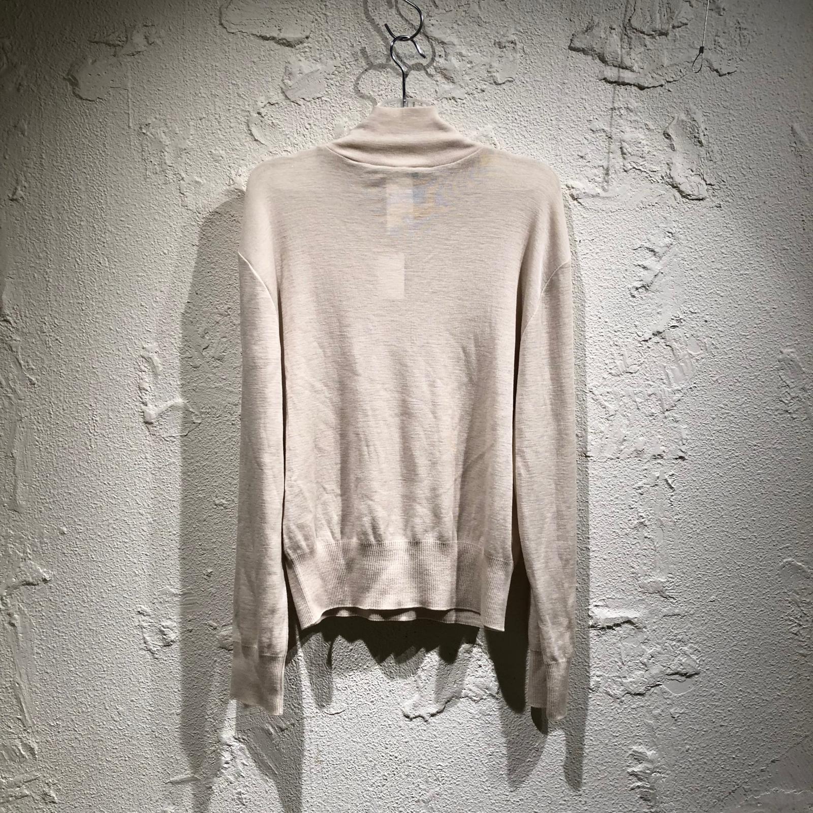 長袖Ｔシャツ LONG SLEEVE RIB TURTLENECK M ベージュ