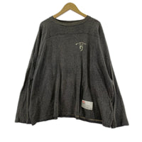 スウェット 26SS"Benjamin" Button Skipper Tee (XL) 黒 グレー