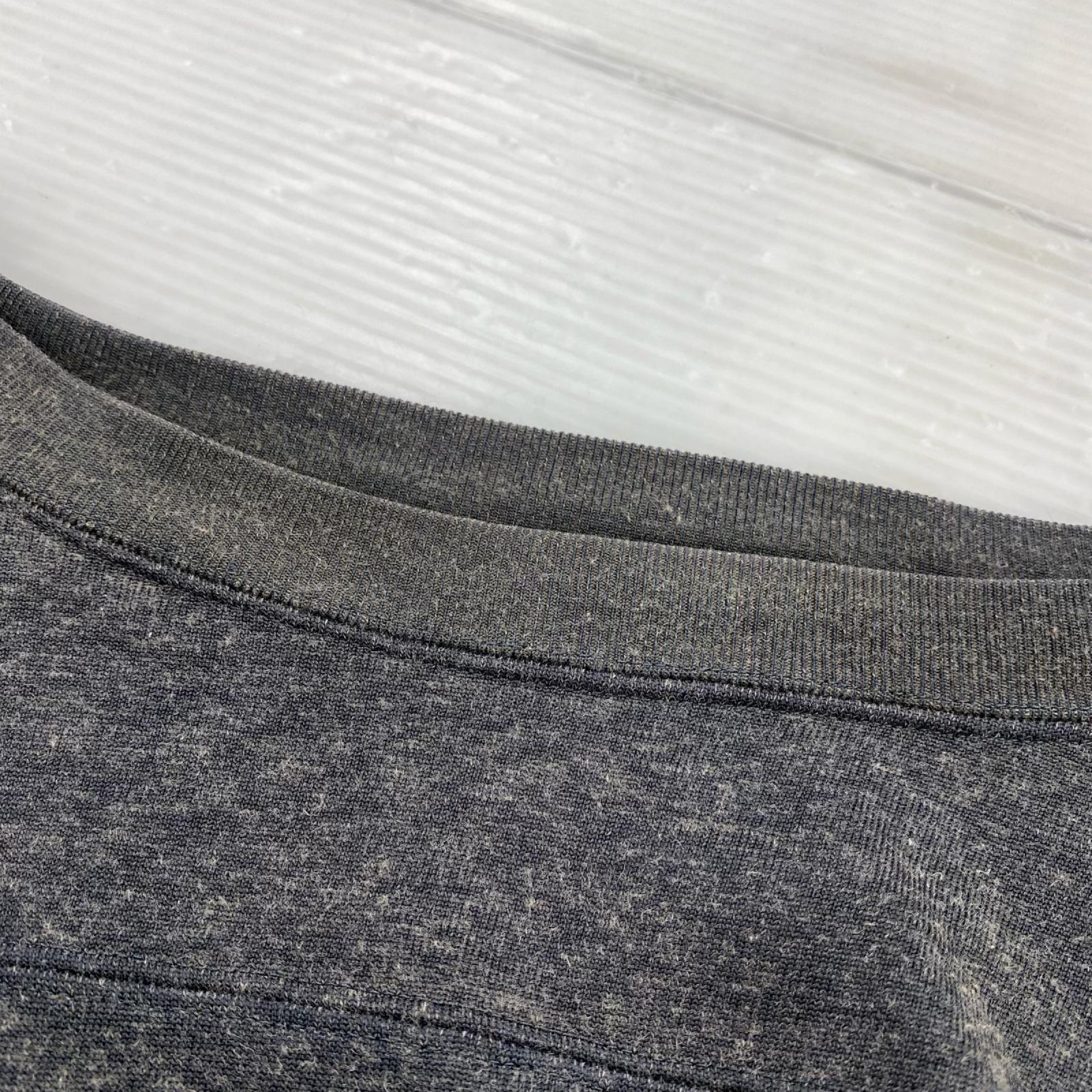 スウェット 26SS"Benjamin" Button Skipper Tee (XL) 黒 グレー